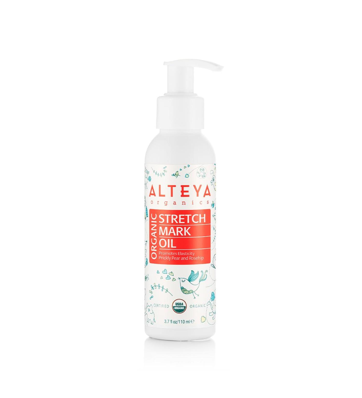 Altenya Bio Pregnancy Strip Oil 110ml - USDA Organic Certified Natural Ethereal Rose Treatment for Pregnancy - Buy Online on GoSupps.com