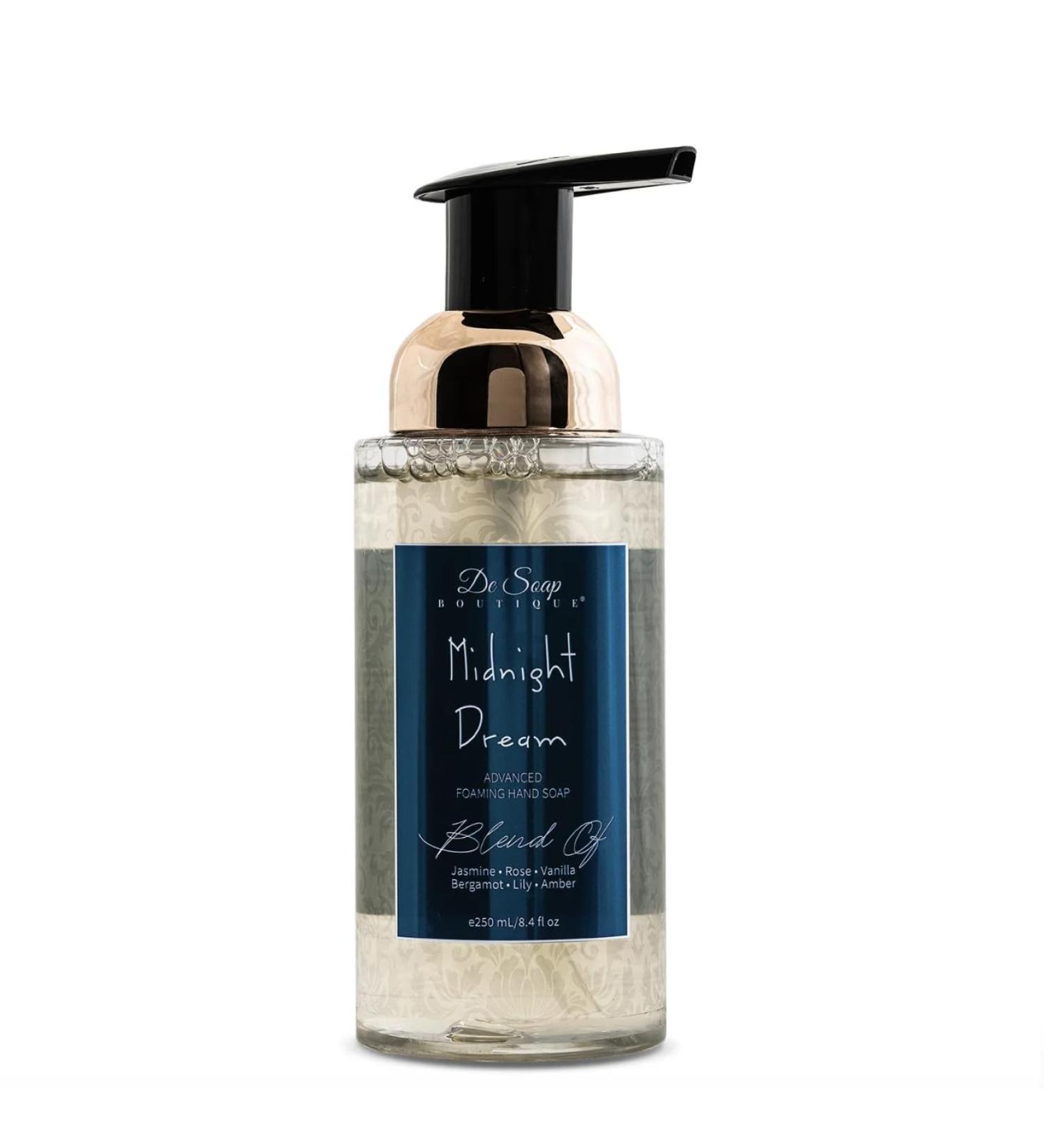 Buy De Soap Boutique Midnight Dream Hand Soap 8.4 fl oz | Luxurious Scented Hand Cleanser - International Shipping Available - Buy Online on GoSupps.com