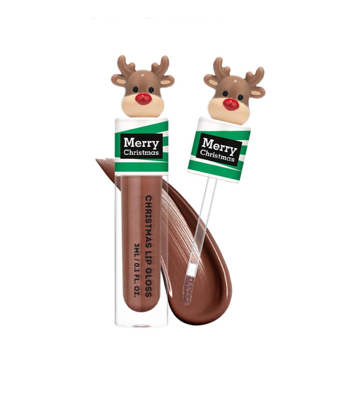 Christmas Lip Gloss Full Plumping Lip Cream Plumping Lip Gloss Enhancing Tinted Plumper Lip Balm and Moisturizing Lip Treatment Formulated Makeup Gift - Buy Online on GoSupps.com