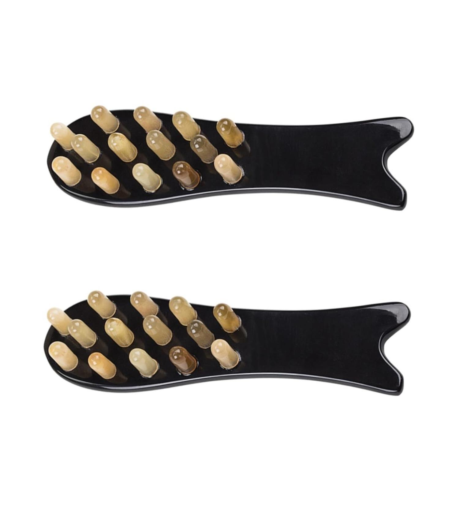 Healeved 2-in-1 Massage Comb for Scalp Multifunctional Hair Care Tool & Curling Device | Smooth & Refresh Your Hair - Buy Online on GoSupps.com
