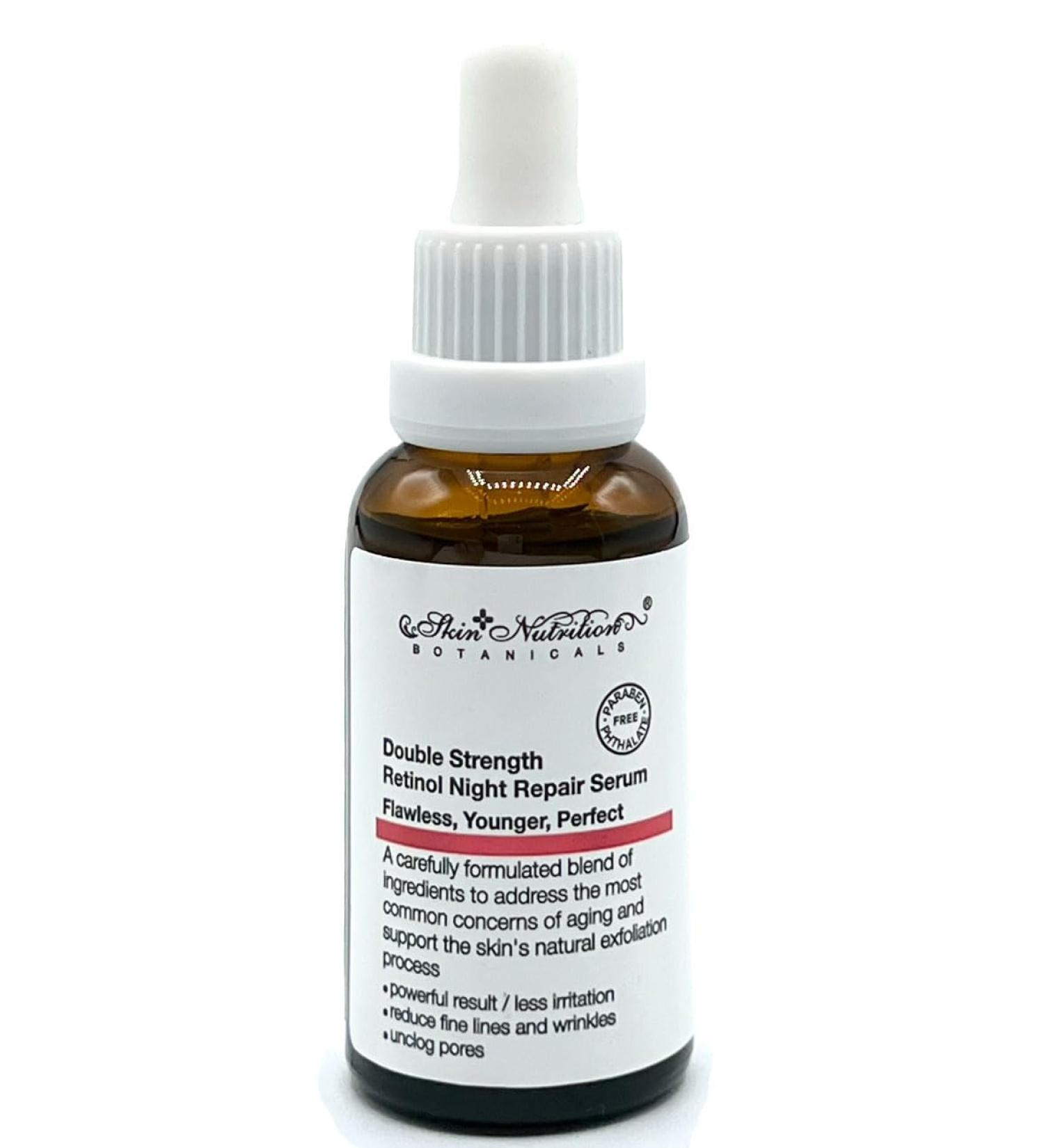 Double Strenth Retinol Night Repair Serum NO Parabens NO Phthalate
