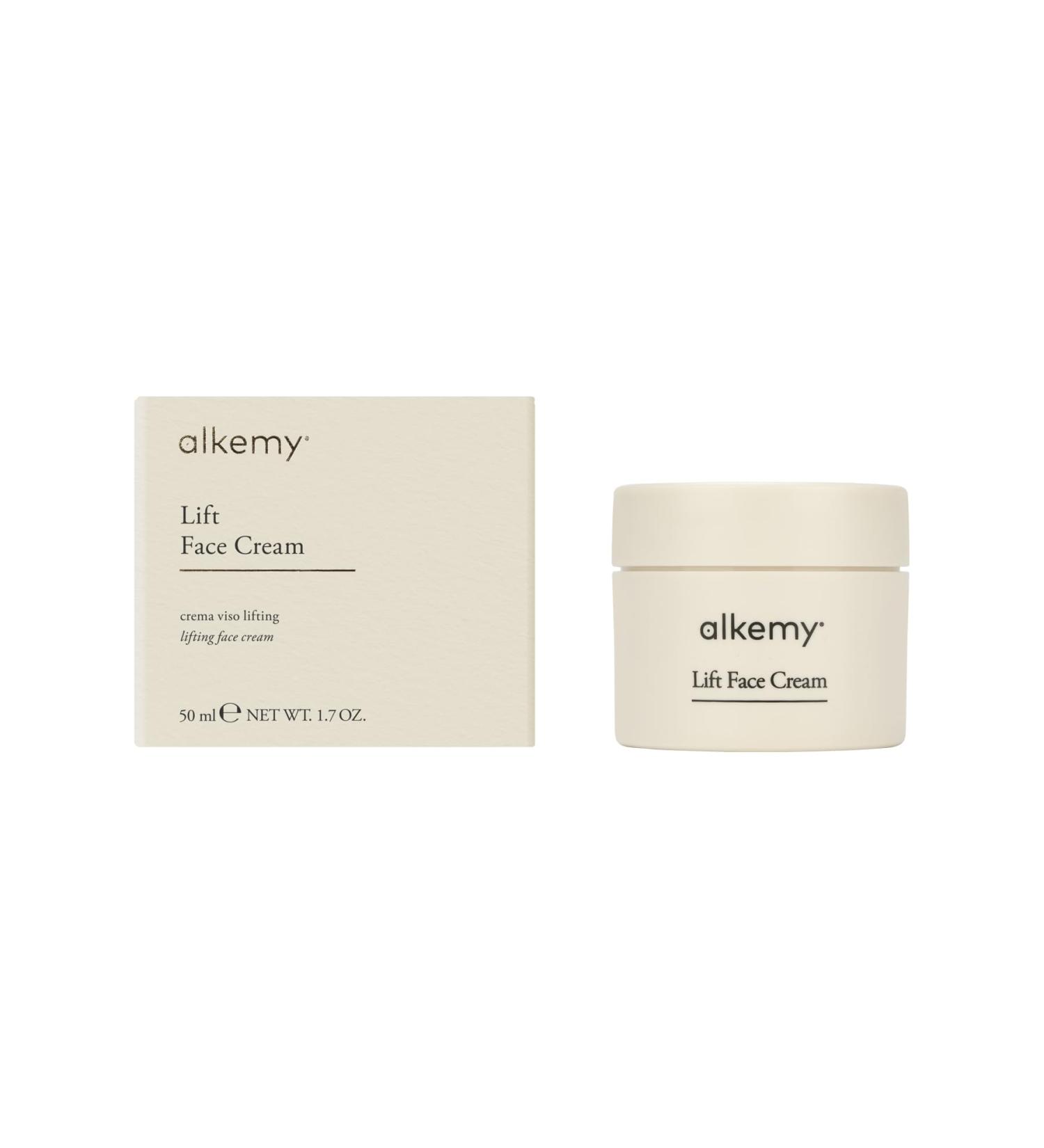  alkemy ALKEMY Anti-Wrinkle Face Cream - Natural Cosmetics - With Hyaluronic Acid and Marine Collagen - Powerful Anti-Aging Action with Lifting Effect - Dermatologically Tested Moisturizing Cream - LIFT FACE CREAM - Buy Online on GoSupps.com