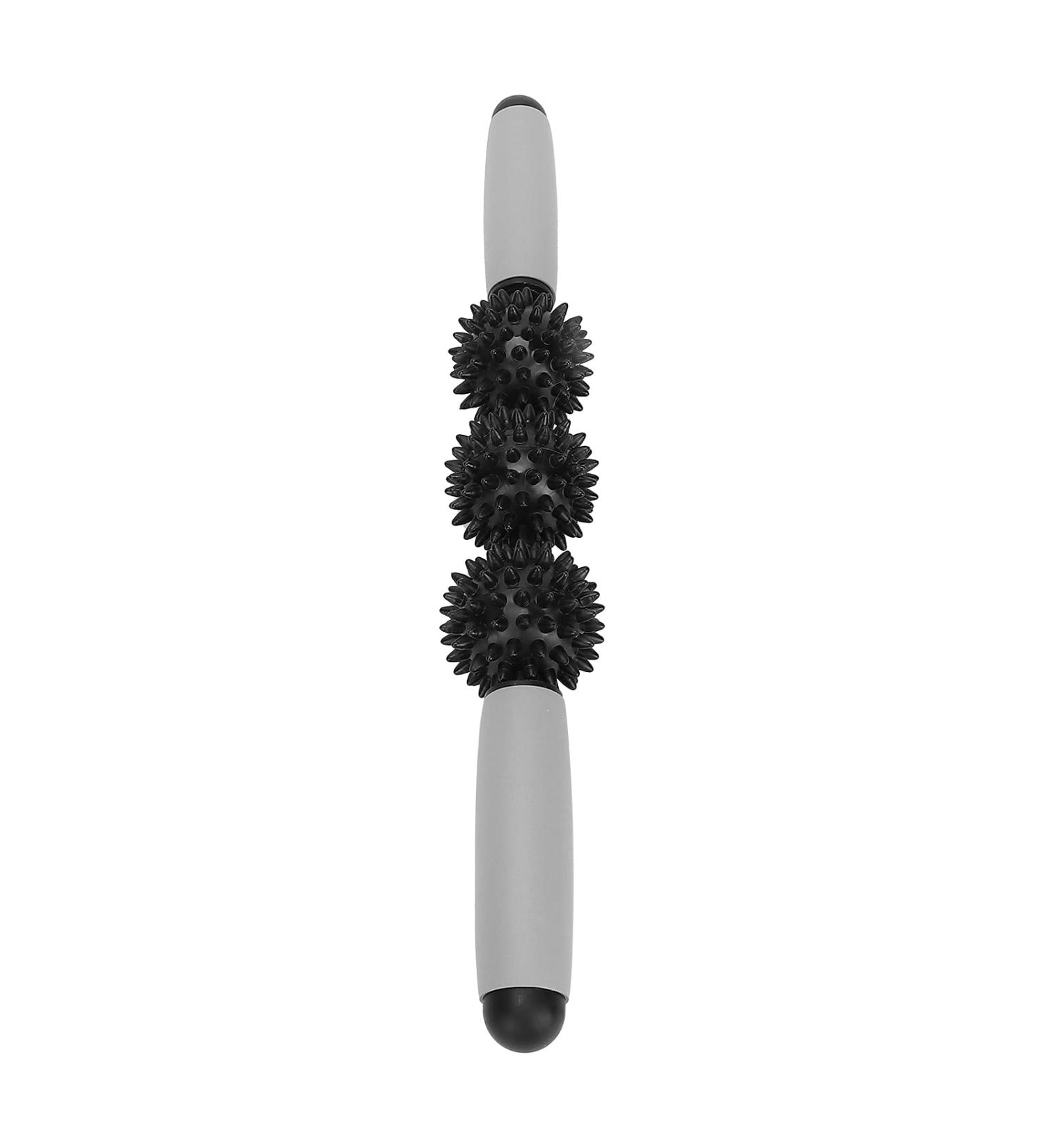 OKAT Body Massage Roller - Multi-Functional Muscle Relief for Stiffness | Comfortable Massage Scooters for Everyday Use in the Office (Black) - Buy Online on GoSupps.com