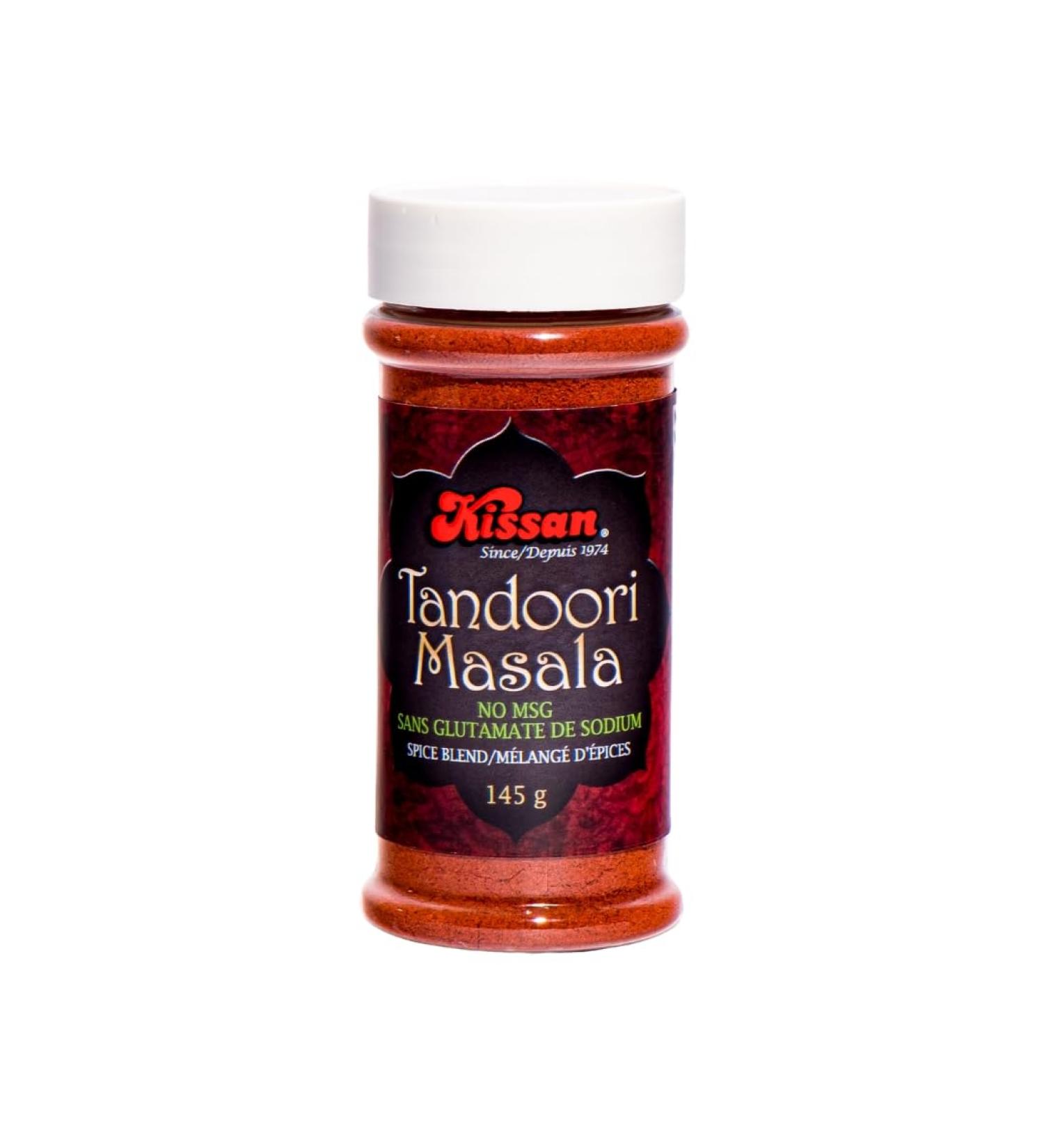 Kissan Tandoori Masala (No MSG) 145 g Quick & Easy Authentic Indian Spice Blend for Vegetarian & Non-Vegetarian Cooking - Buy Online on GoSupps.com