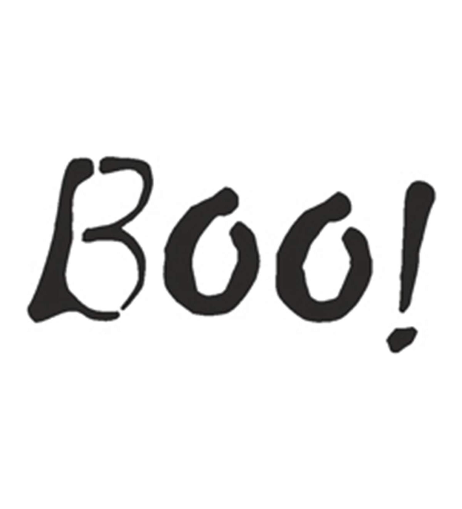 Eulenspiegel 106532 - Self-adhesive stencil - Boo!