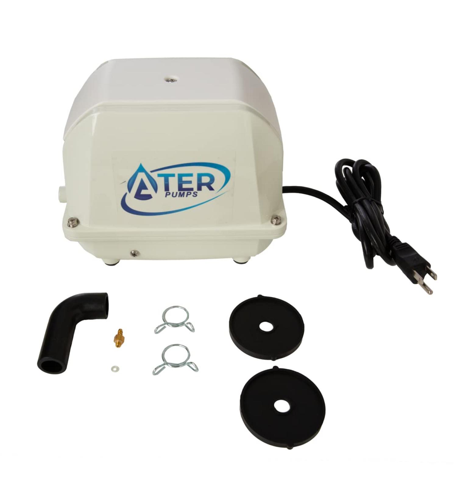 Ater JAM-80 Septic Aerator Air Pump - 500-600 gpd, 1/2 Acre Pond Aeration - Buy Online on GoSupps.com