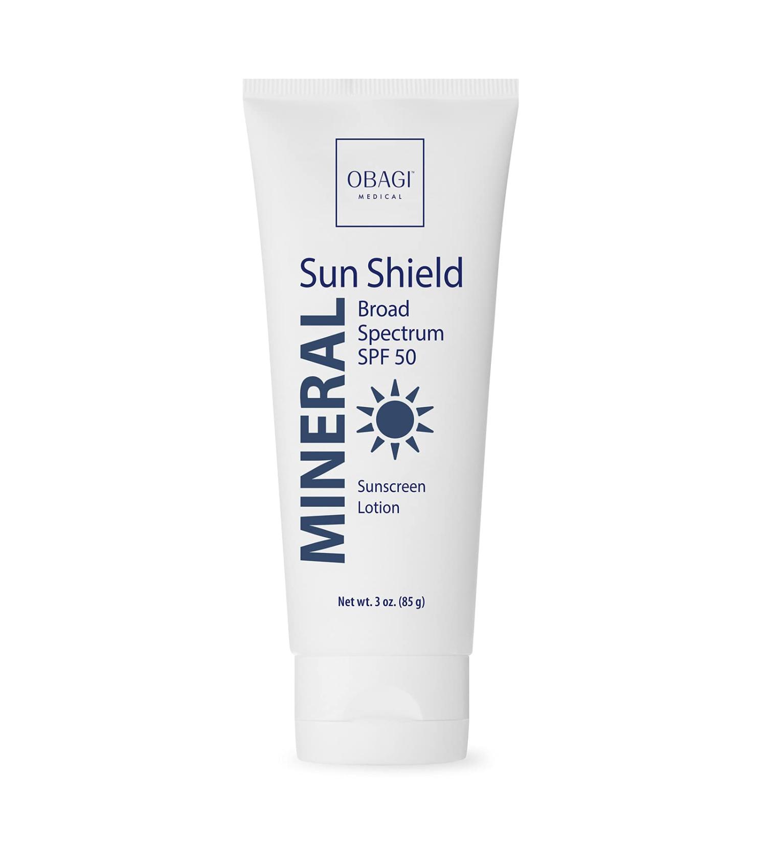 Obagi Sun Shield Mineral SPF 50 Sunscreen 3 Oz - Broad Spectrum Protection - Buy Online on GoSupps.com