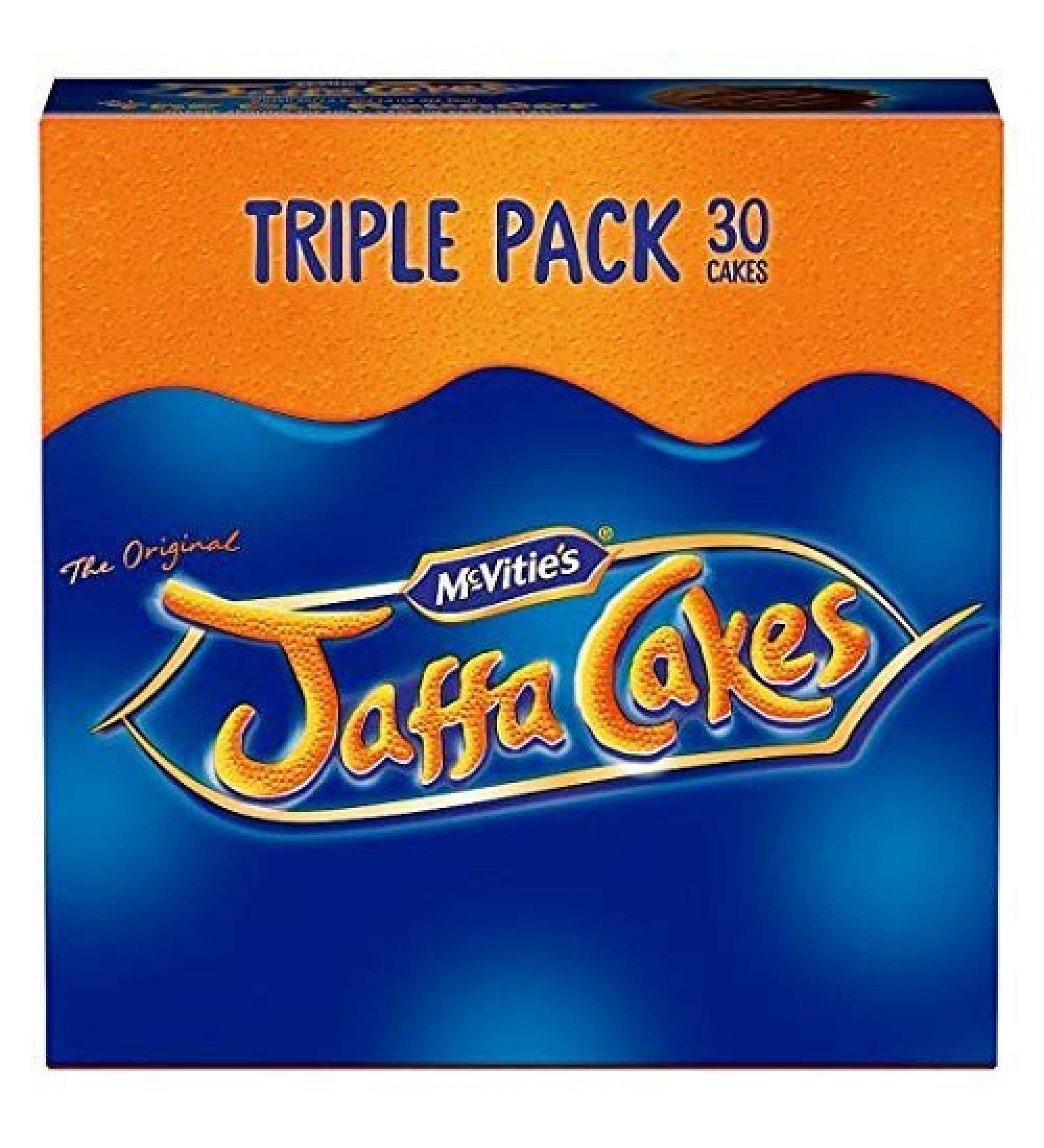 McVities Jaffa Cakes 6 Packs of 30, 366g