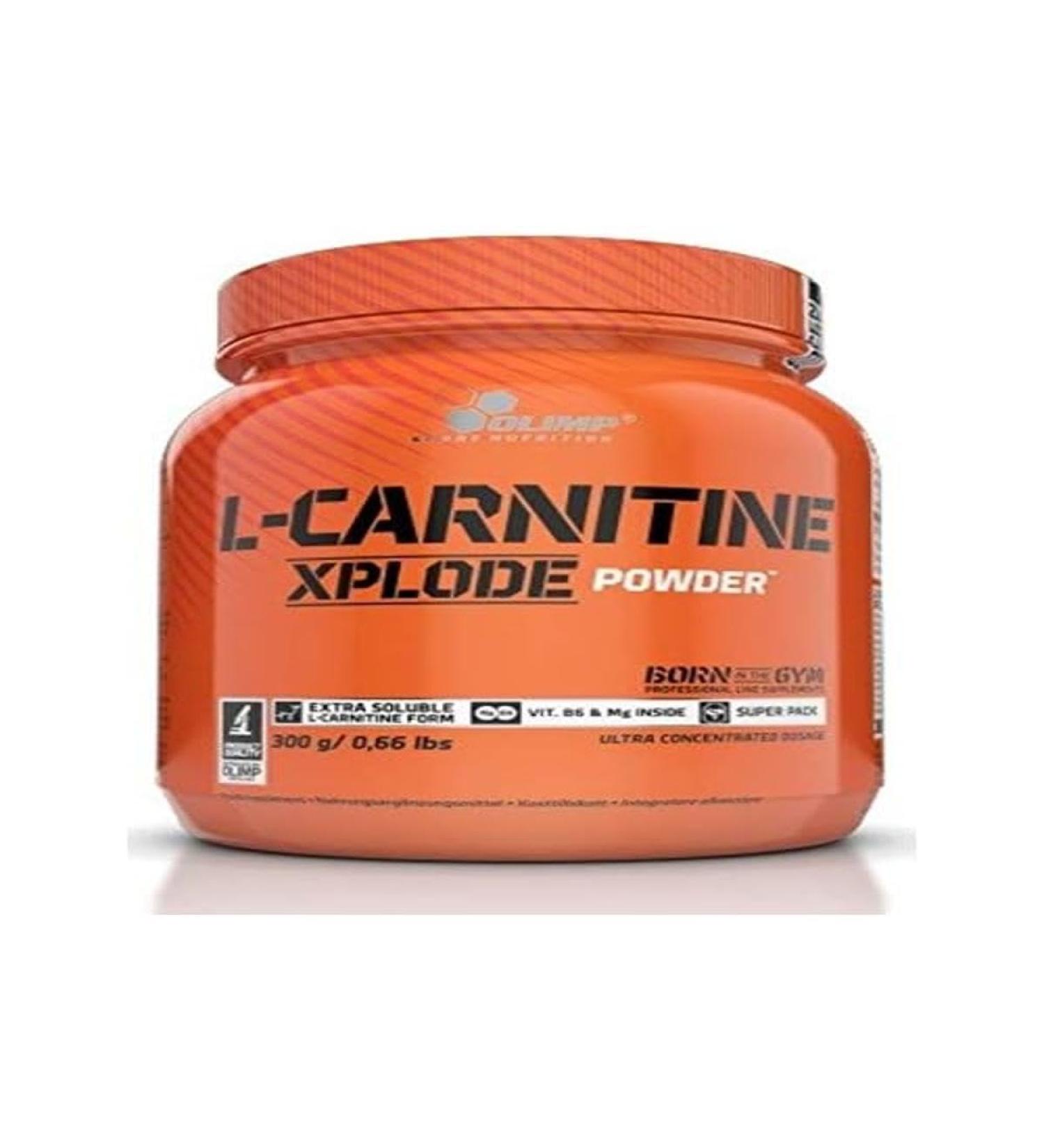 OLIMP SPORT NUTRITION L-carnitine Xplode Powder Naranja color Naranja 300 g Orange
