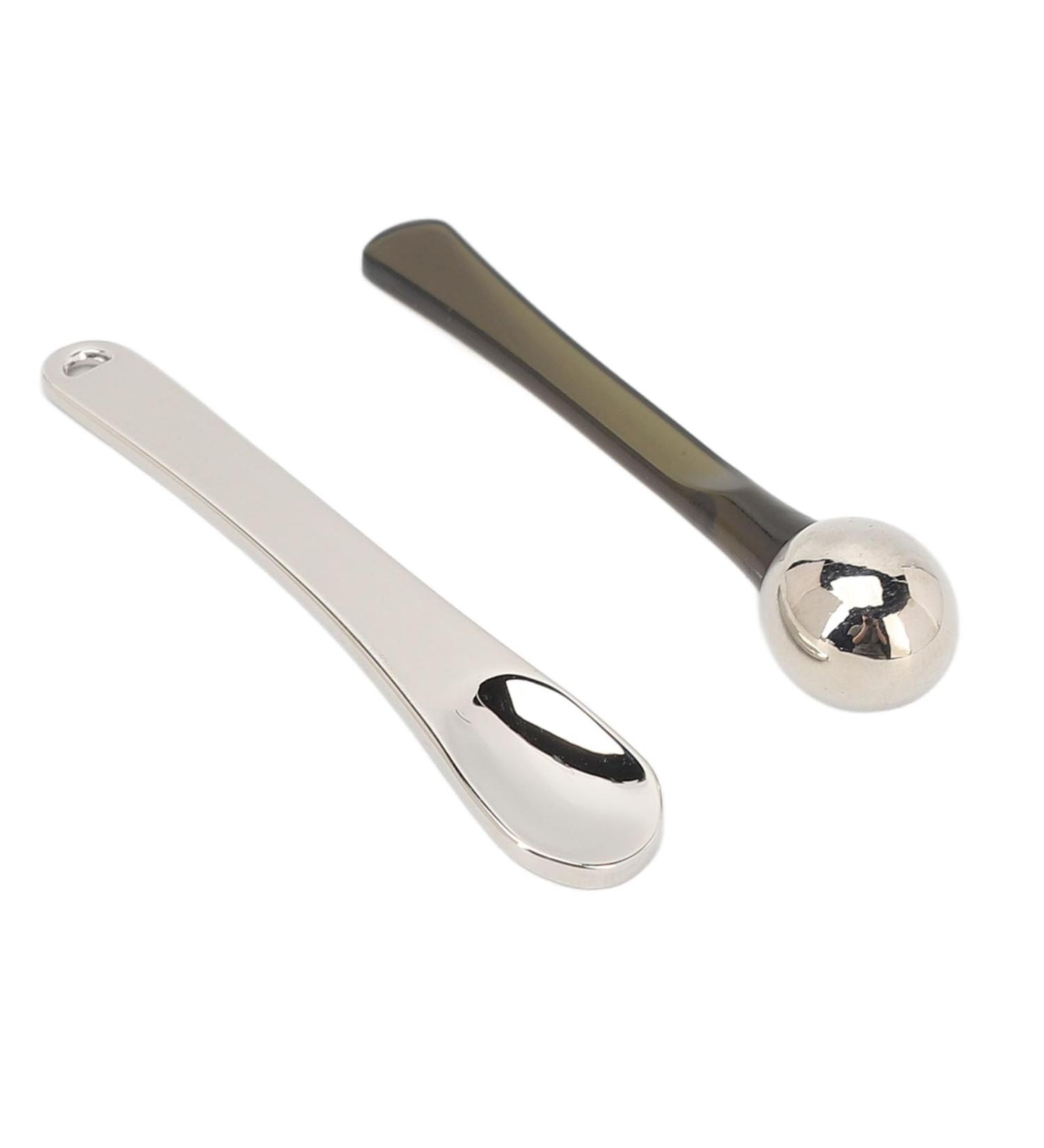 Brrnoo Eye Cream Applicator Tool Zinc Alloy Eye Roller Ball for Serum Application Massage Stick Beauty Scoop Dispenser with Cooling Massager Function - Buy Online on GoSupps.com