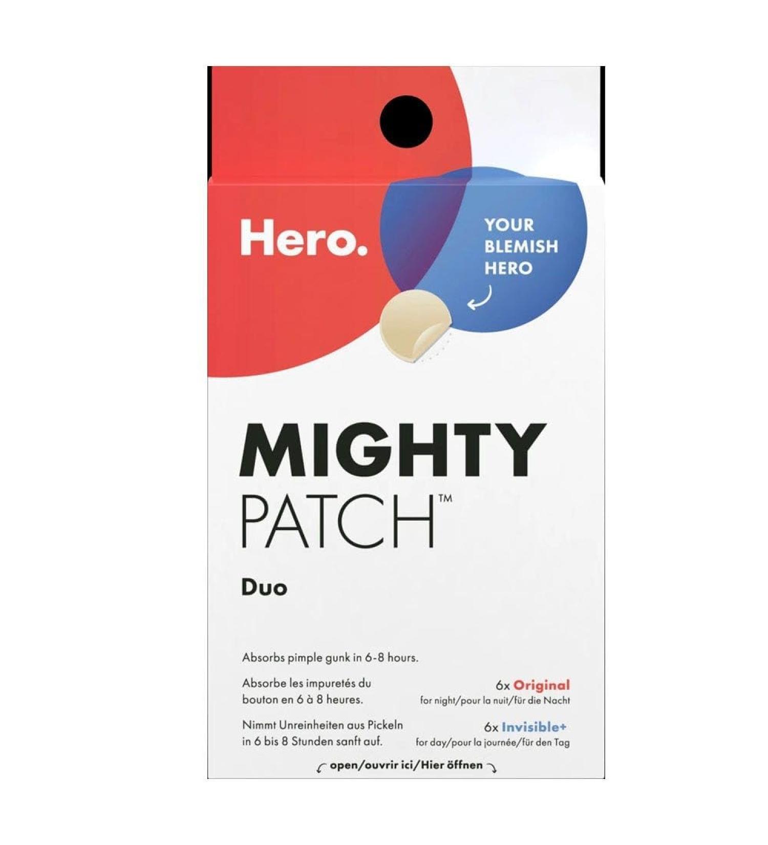 Hero Mighty Patch Duo Anti-Acn 12 Patchs - Buy Online on GoSupps.com