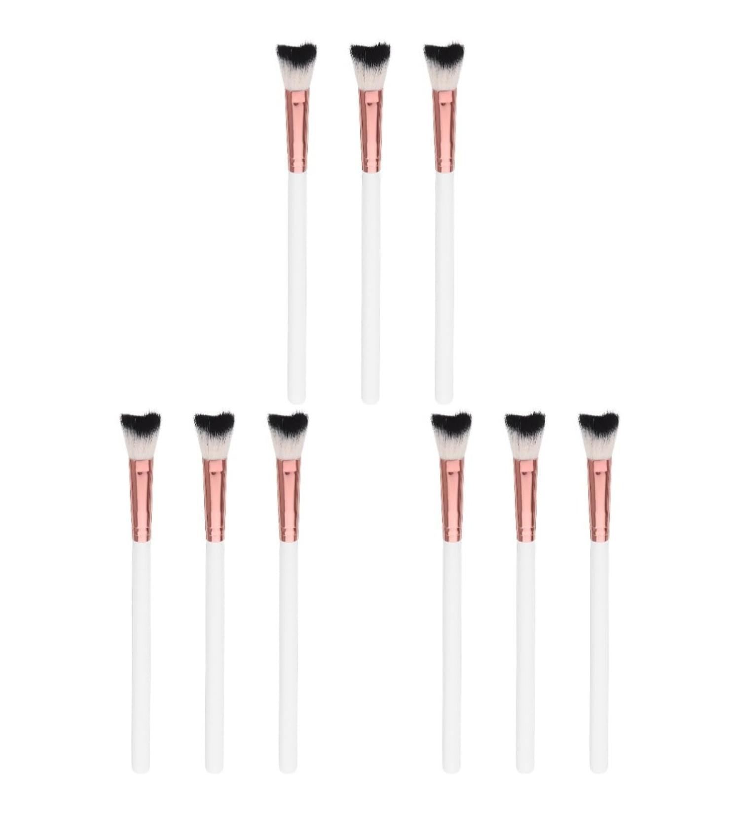 OHPHCALL 9 Pcs Fish Tail Brush Contour Brush Brushes for Nose Makeup Nose Shadow Brush Makeup Brush for Women 18.50X1.00X1.00CMx3pcs As Shownx3pcs - Buy Online on GoSupps.com
