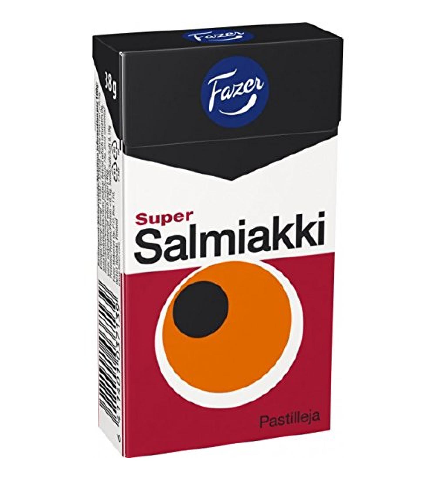 Fazer Super Salmiakki Pastilles