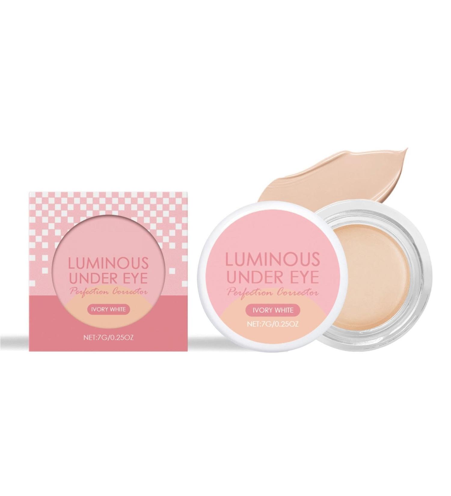 Luminous Undereye Perfection Corrector Concealer Essence Concealer Illuminating Complexion Perfector Hydrating and Long-Lasting Makeup (Ivory White 7 g) - Buy Online on GoSupps.com