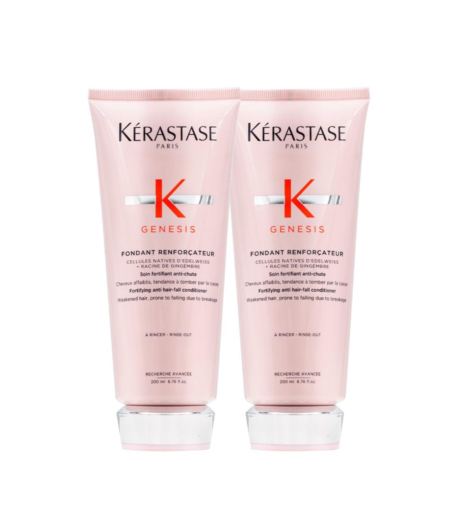 K rastase Genesis Fondant Renforcateur hair conditioner 200ml 2 pieces