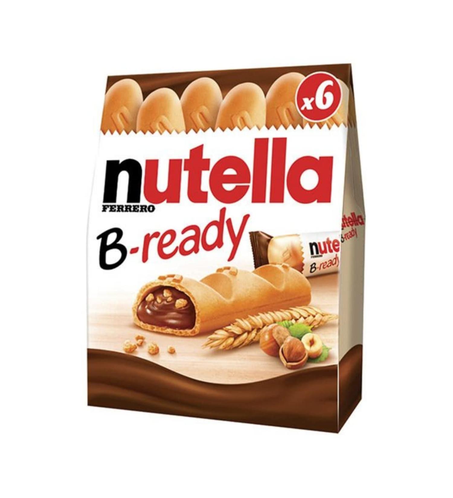 Ferrero Nutella B-Ready 6 x 22gr x 10 pack