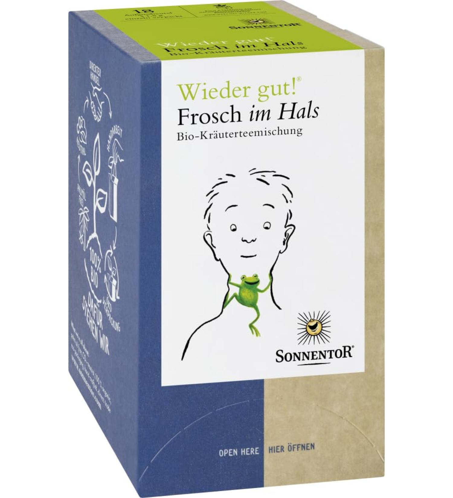 Sonnentor Sonnentor Organic Frog Infusion in Neck (6 x 27g)