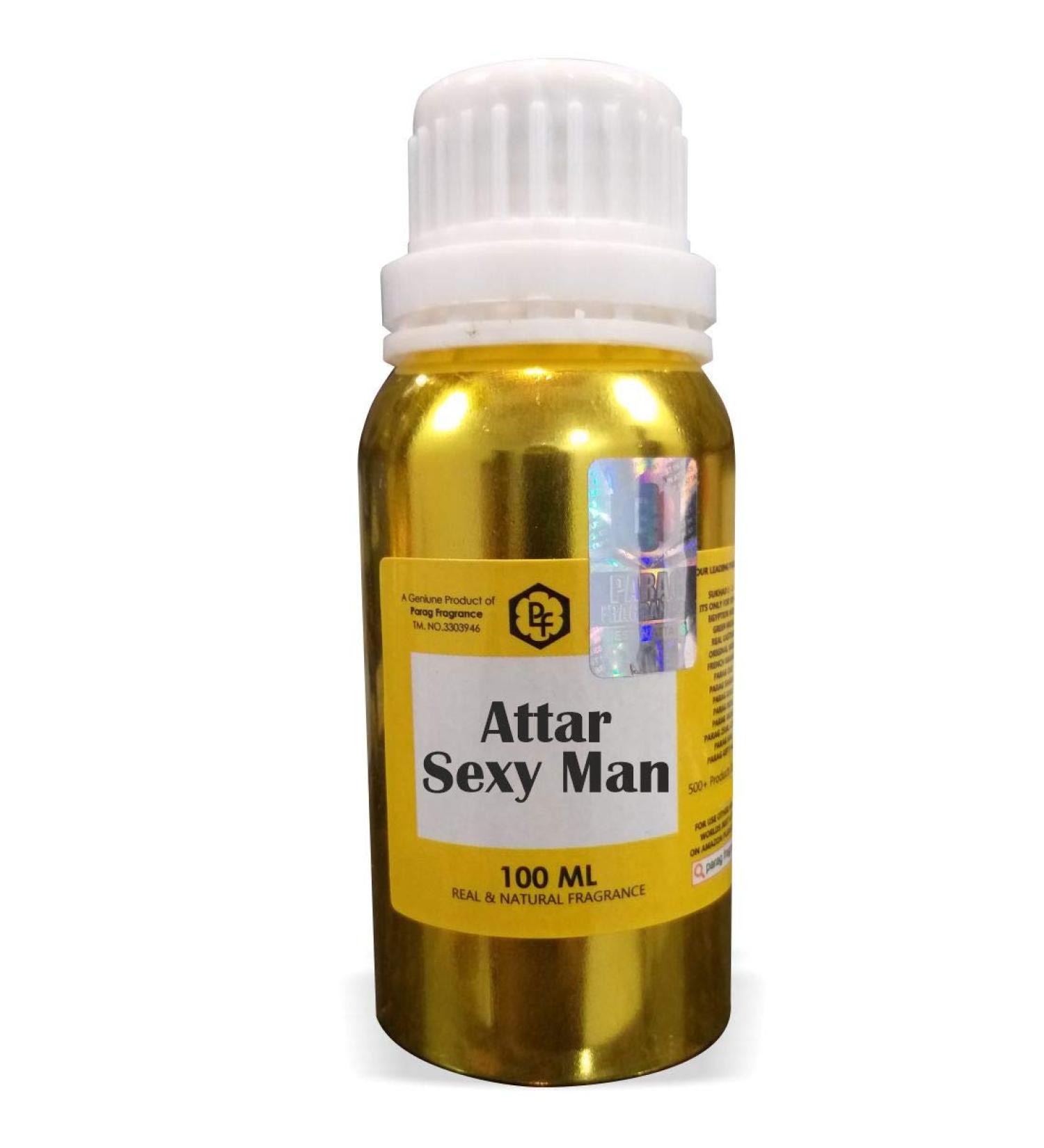 Parag Fragrances Sexy Man Attar 100ml (Alcohol Free Attar For Men) Perfume Oil | Scent | Itra