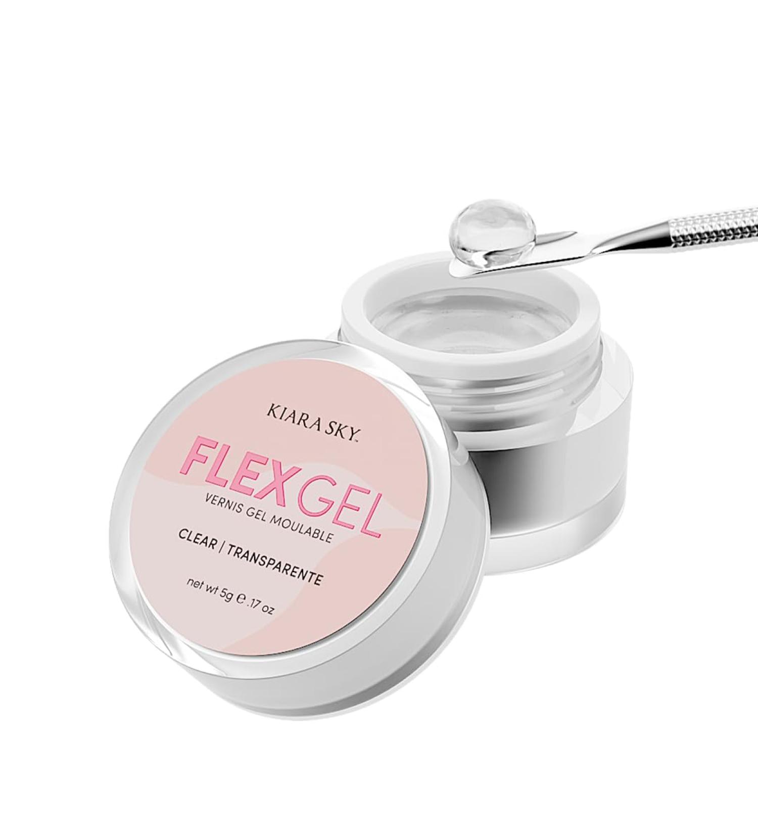 Kiara Sky Flex Gel - Clear Transparent Molding Gel for Professional Nail Art – International Shipping Available - Buy Online on GoSupps.com