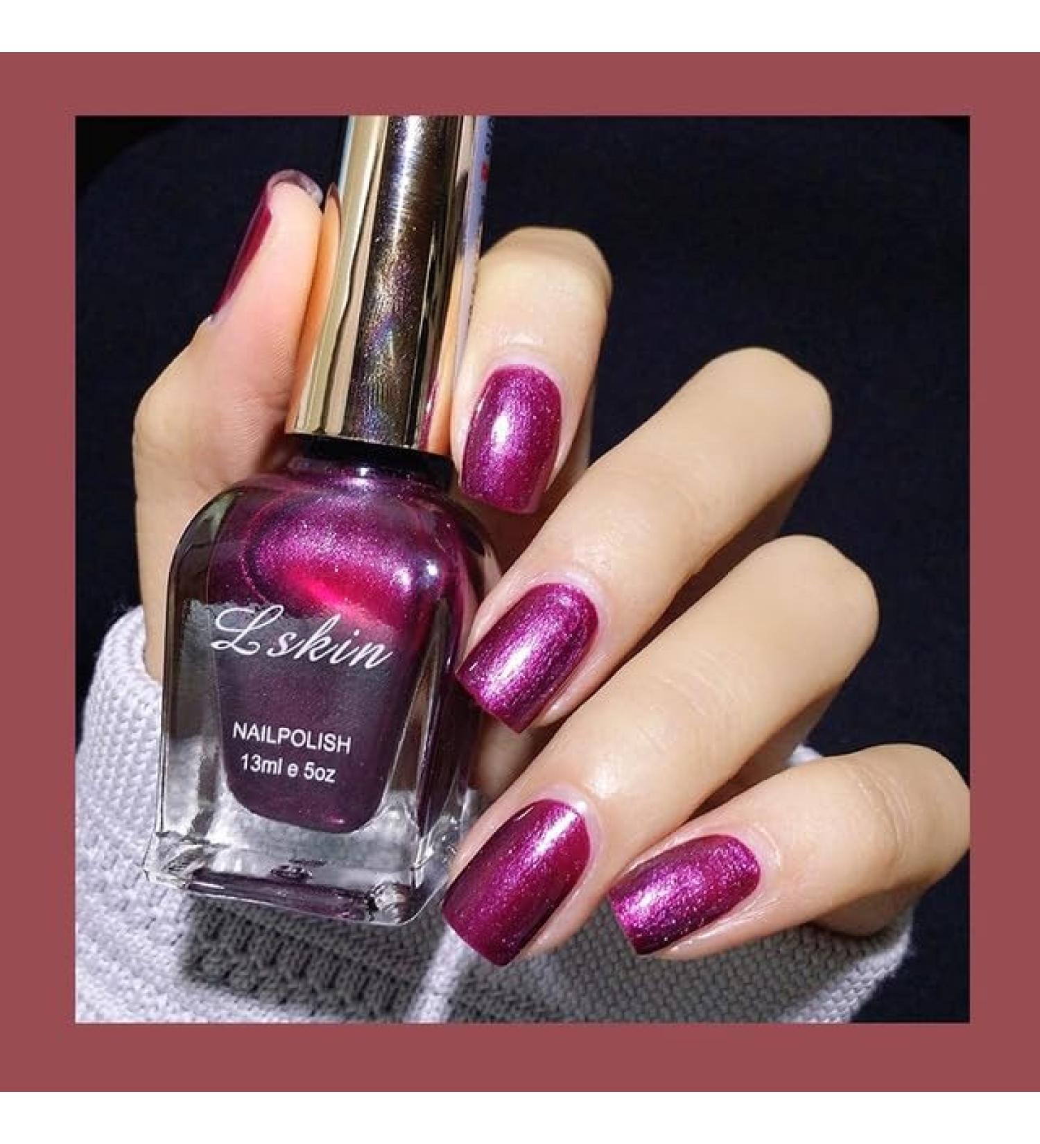 Nail Gel Polish UV LED Nails Art Design Gels Shiny Gel Polish 13ml Fashion Semi Permanent Sequins Flakes Shiny Glossy - (Color: 08) - Buy Online on GoSupps.com