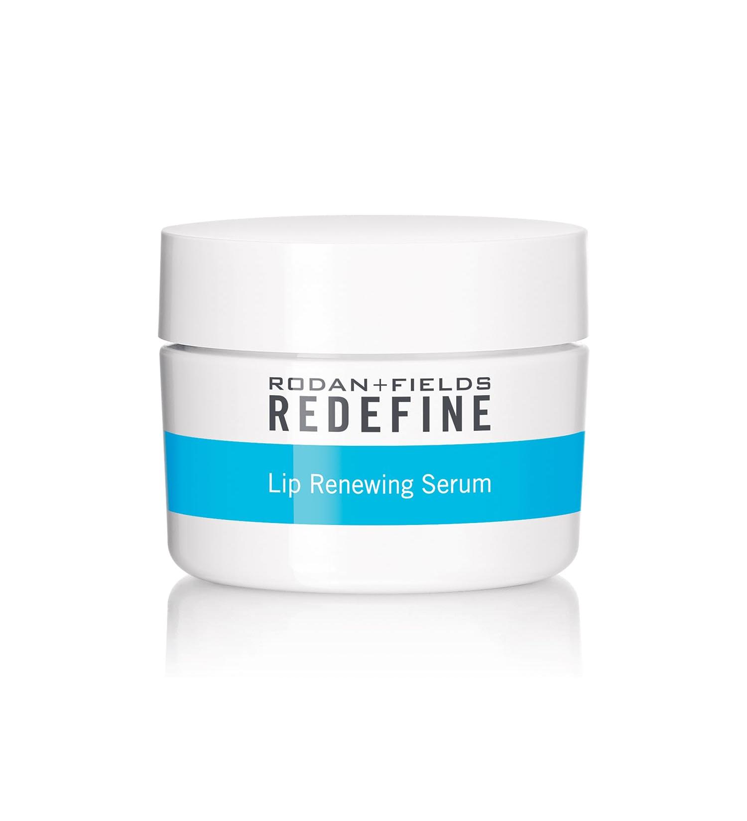 RODAN + FIELDS Lip Renewing Serum | 60 Capsules | Skincare for Dry Cracked Lips | Sleep Mask Moisturizer with Shea Butter | Lip Mask Treatment