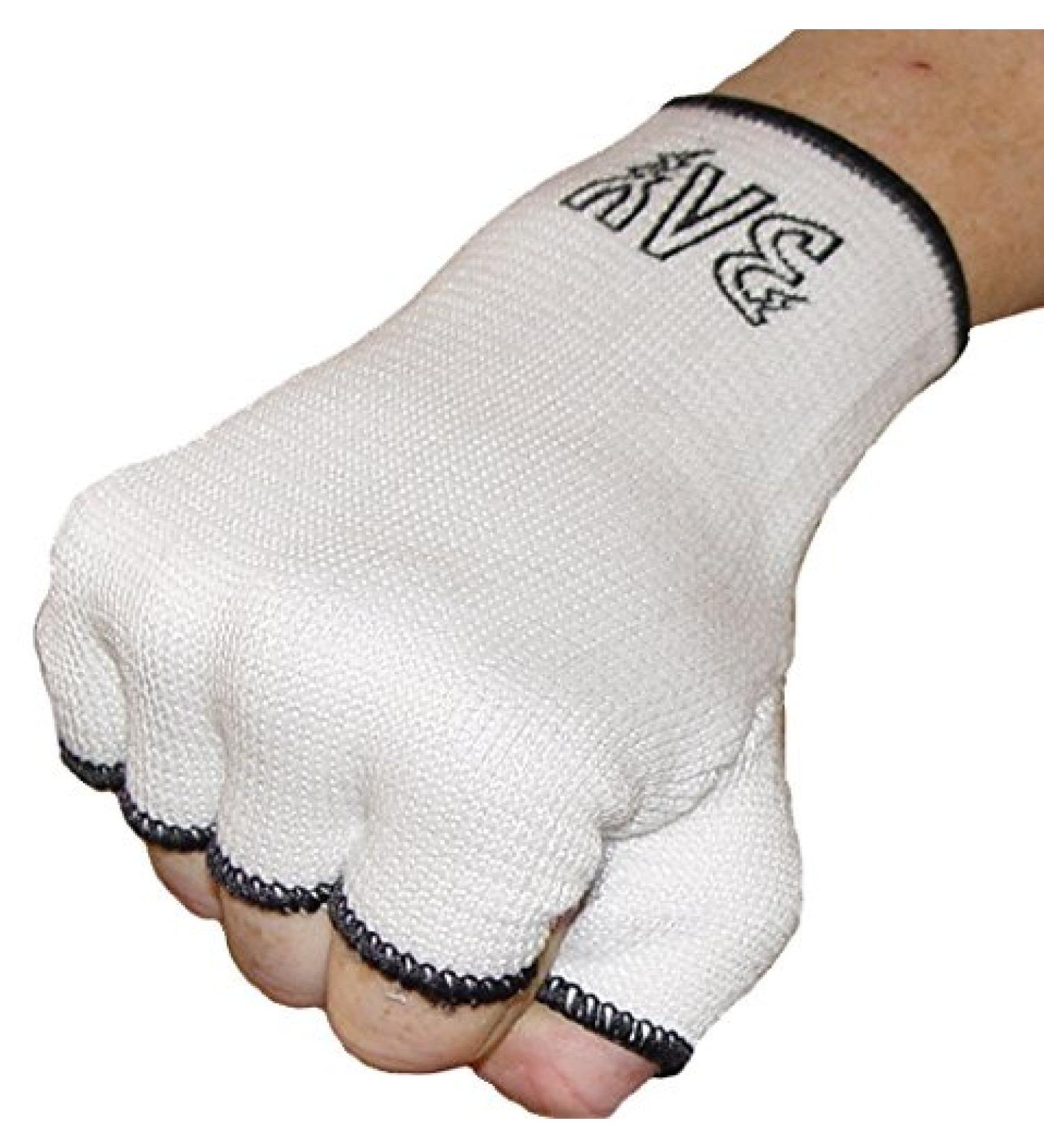 Bay slip bandages fist bandages elastic inner gloves for boxing gloves inner glove inner box gloves manuals boxing bandages boxing bandages 1 pair white size S M L XL bandage gloves boxing band gloves