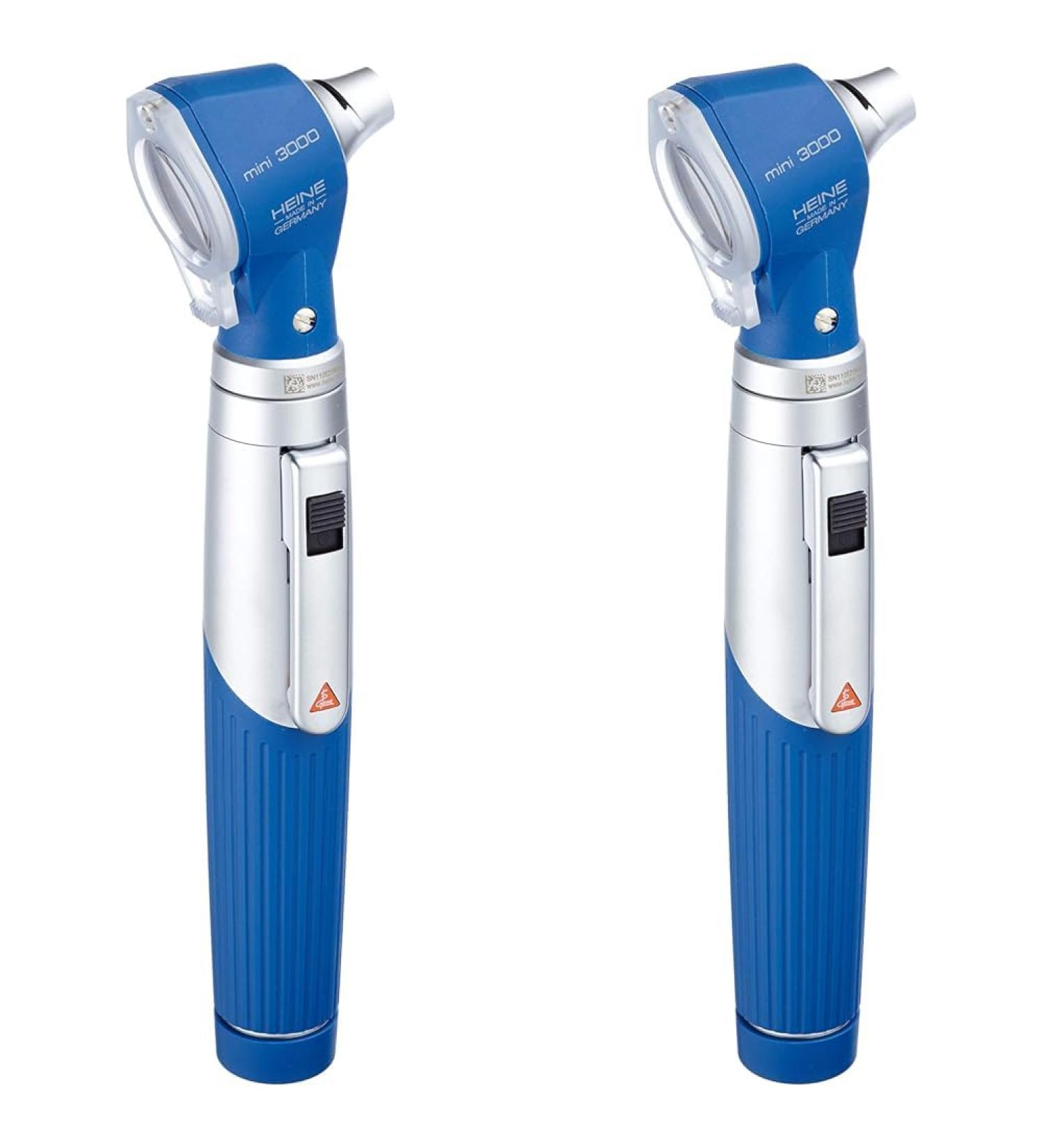 Buy GiMa 31680 Heine Mini 3000 Otoscope - Blue (Pack of 2) | International Shipping Available - Buy Online on GoSupps.com