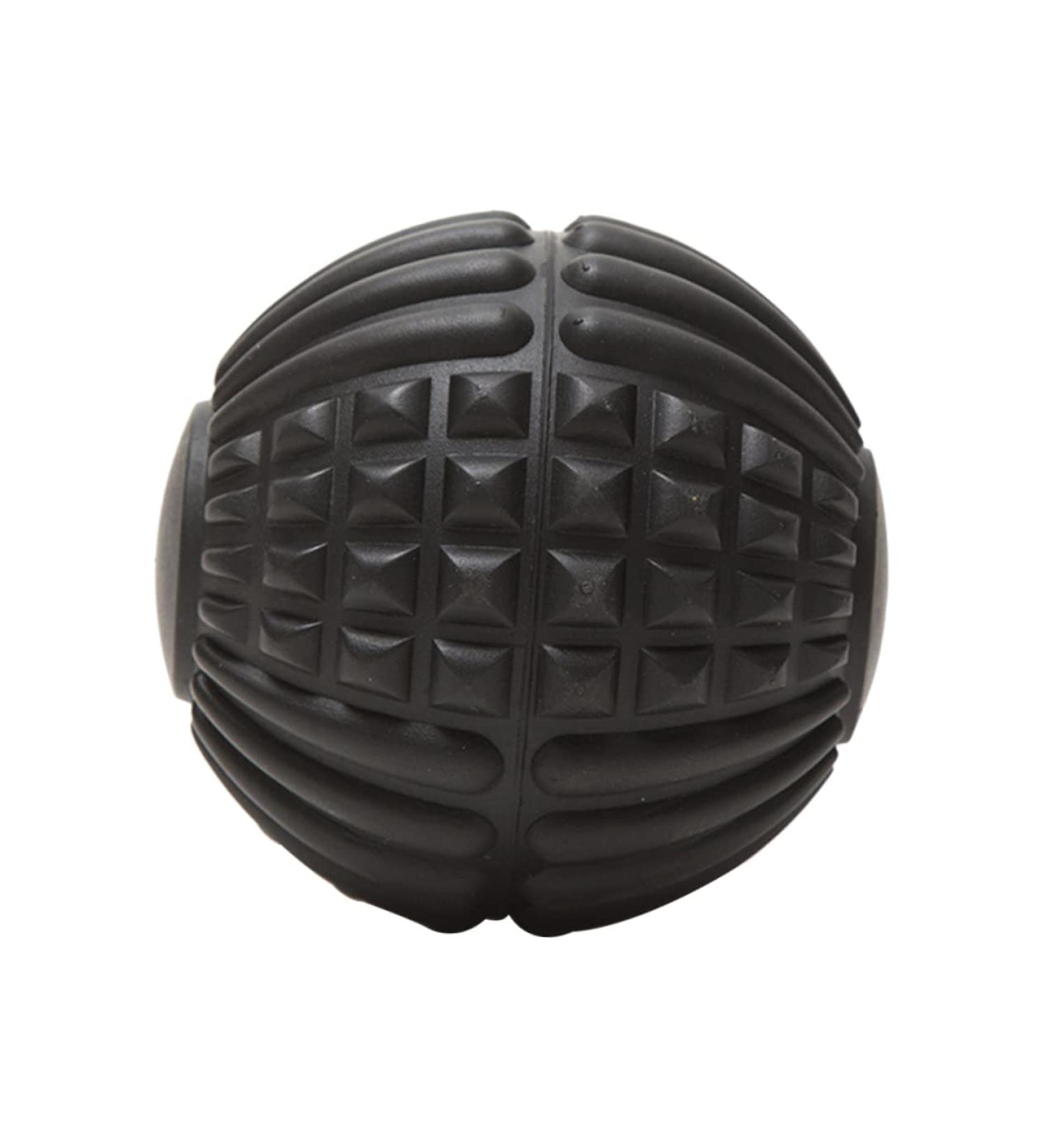 Buy Tovinanna Spiky Massage Ball - Plantar Fasciitis Relief & Trigger Point Muscle Roller | Yoga & Fitness Massage Tool (Black) - Buy Online on GoSupps.com