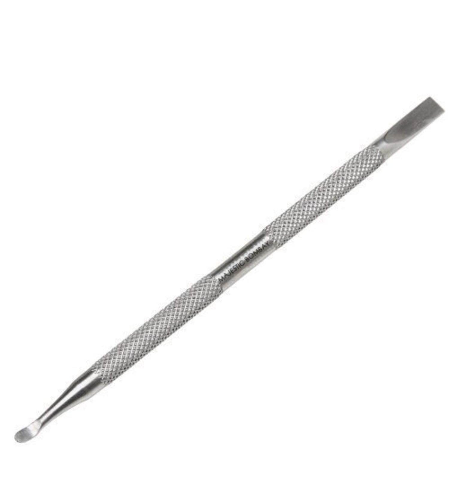 Majestic Bombay Stainless Steel Cuticle Pusher and Nail Cleaner - Professional Nail Care Tool - Buy Online on GoSupps.com