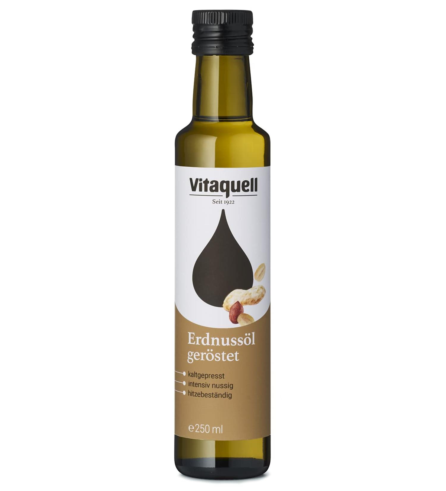 Vitaquell peanut oil roasted cold pressed 250 ml
