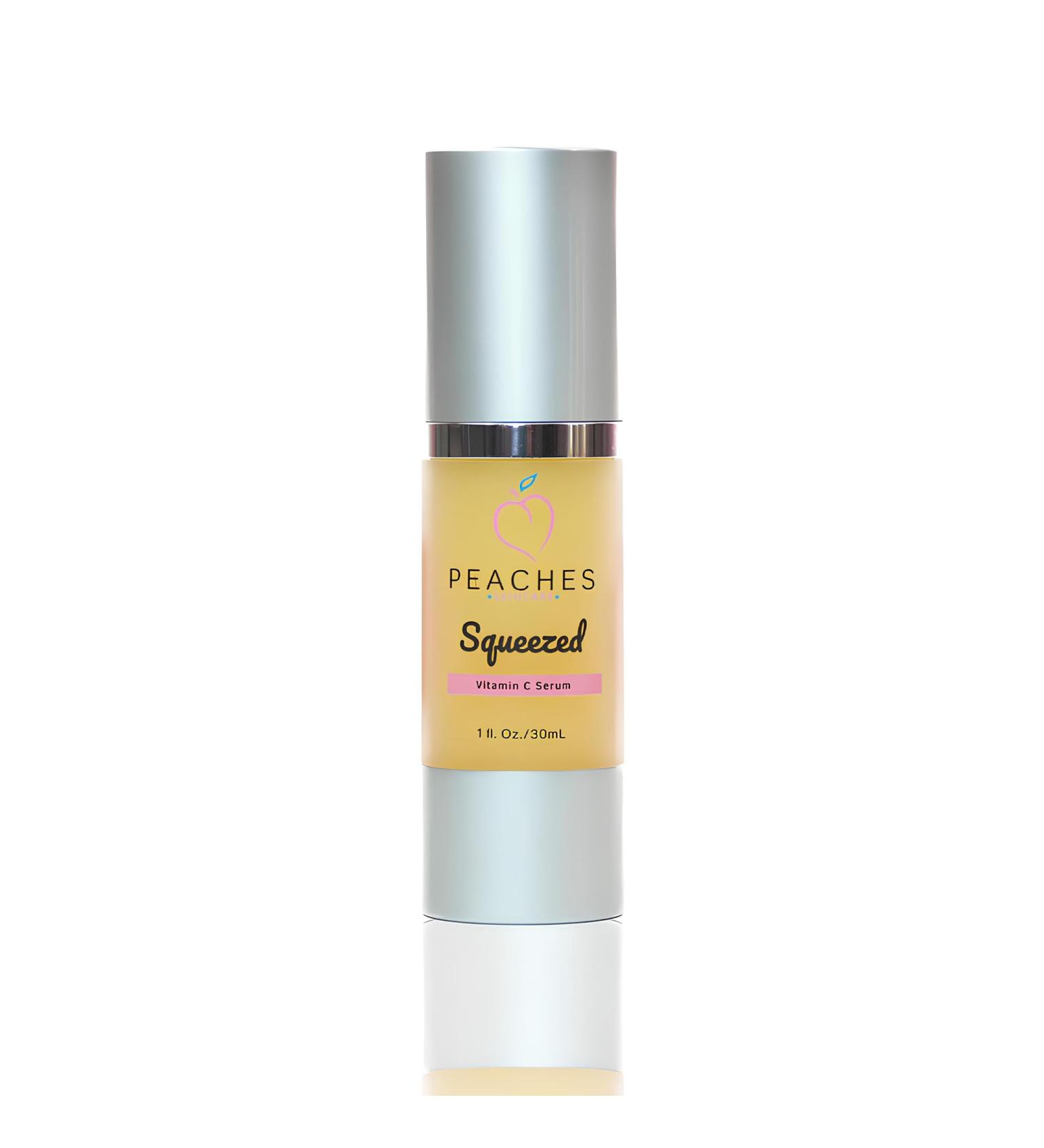 Buy Squeezed Vitamin C Face Serum - Age-Defying Brightening Serum with Real Gold & Kakadu Plum | Vegan & Elasticity Boosting - 1 oz - Buy Online on GoSupps.com
