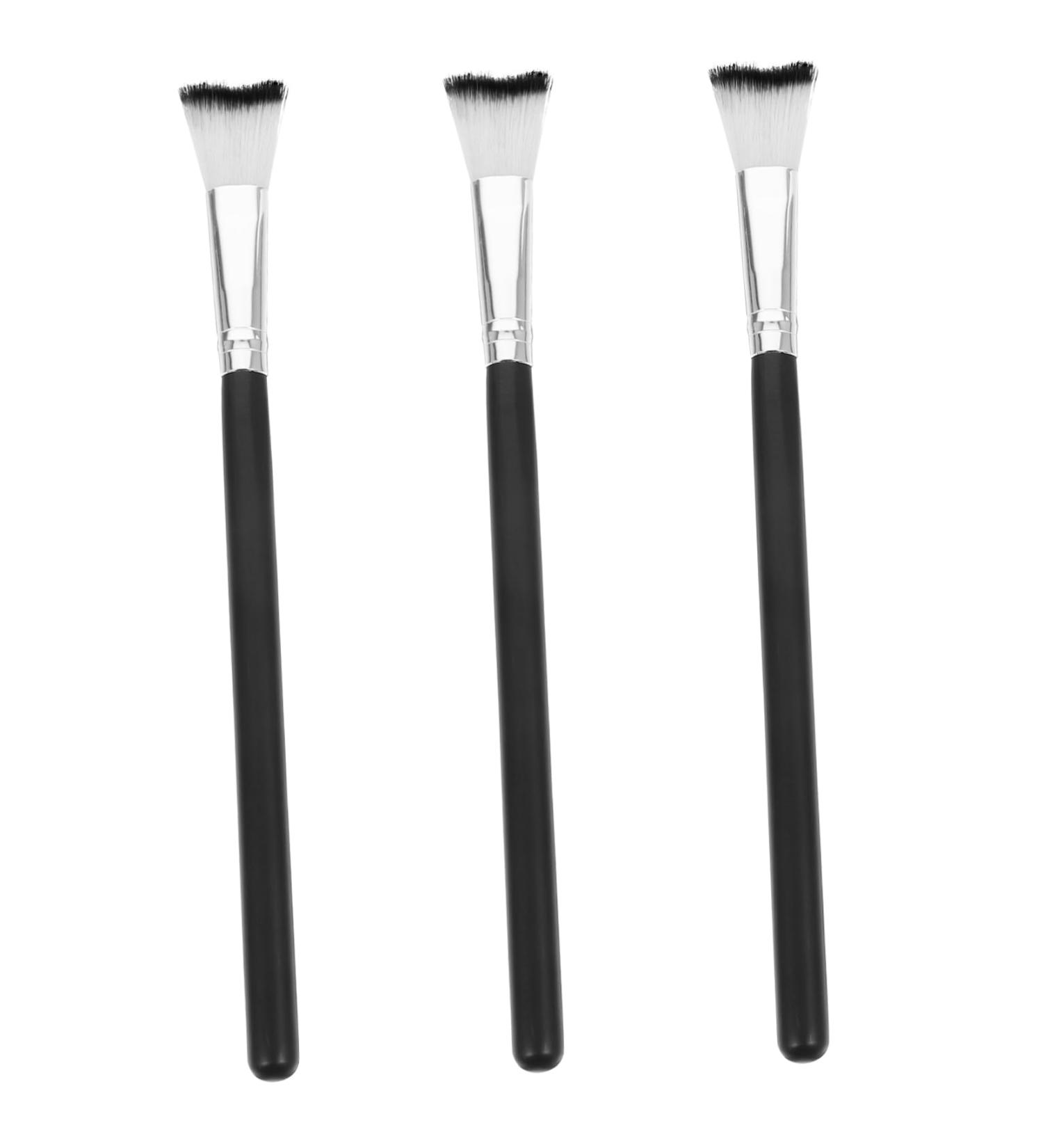HAPINARY 3pcs Fish Tail Brush Makeup Tool Nose Shadow Brush Nose Makeup Brush Nose Brush Aluminum Tube 18.50X1.00X1.00CM As Shown 1 - Buy Online on GoSupps.com