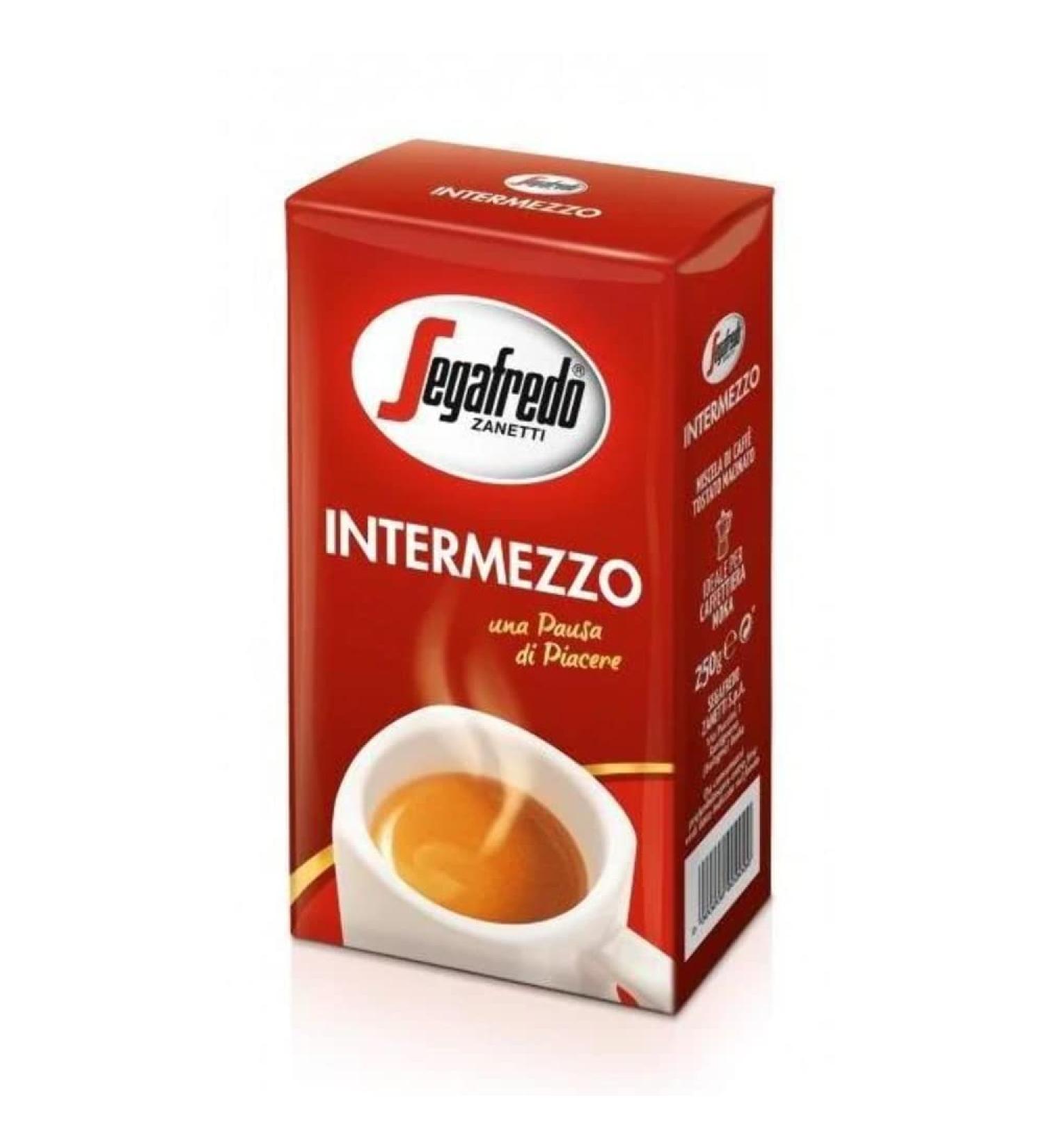  Segafredo Segafredo Intermezzo Italian Roast Ground Coffee 250g - Buy Online on GoSupps.com