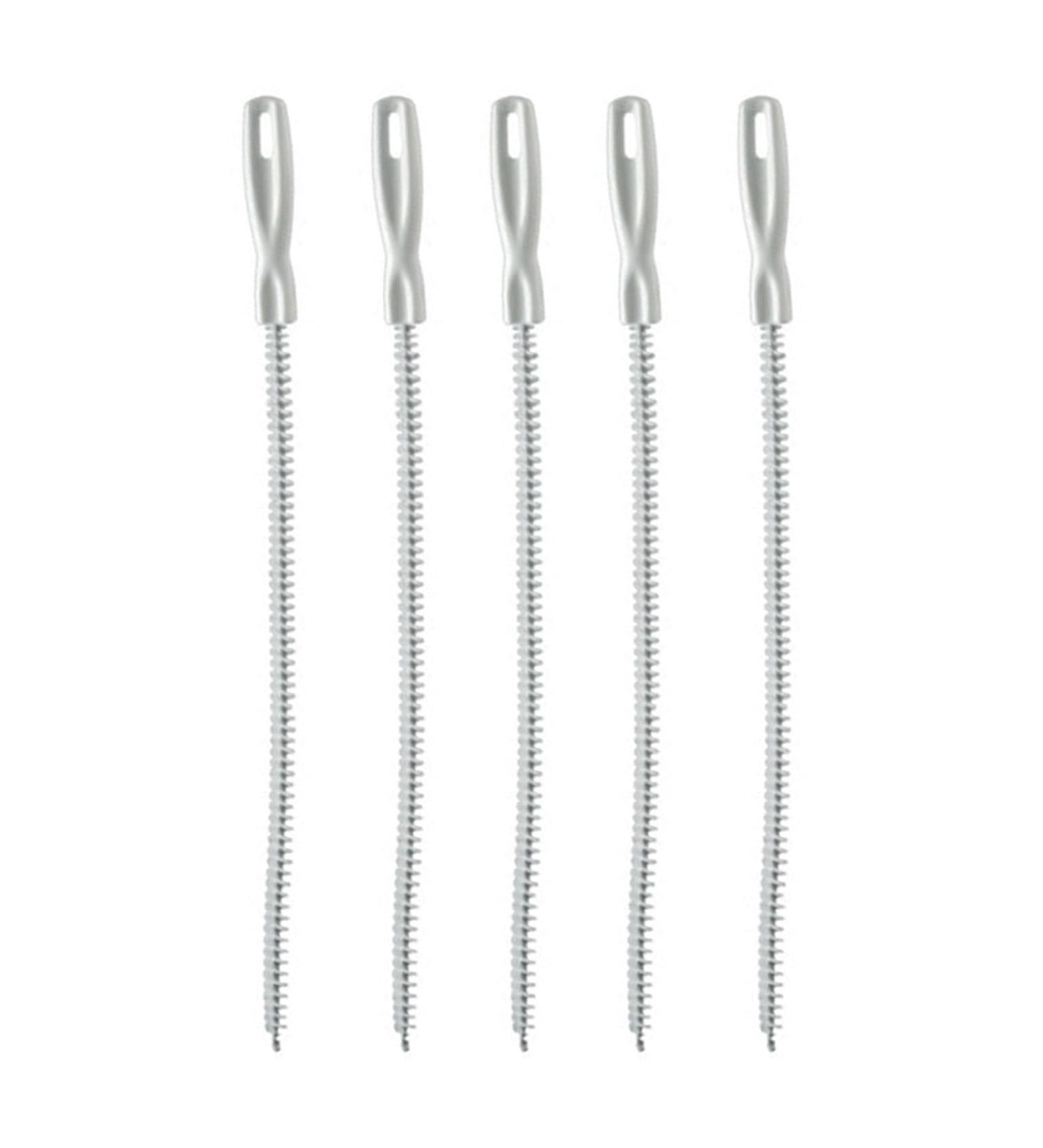 kurriuwu Pipe Cleaner Tool 5/10pcs Pipe Dredging Brush Bathroom Hair Sewer Cleaner Spiral Design Extra-Long 5pcs 60cm 60cm 5pcs - Buy Online on GoSupps.com