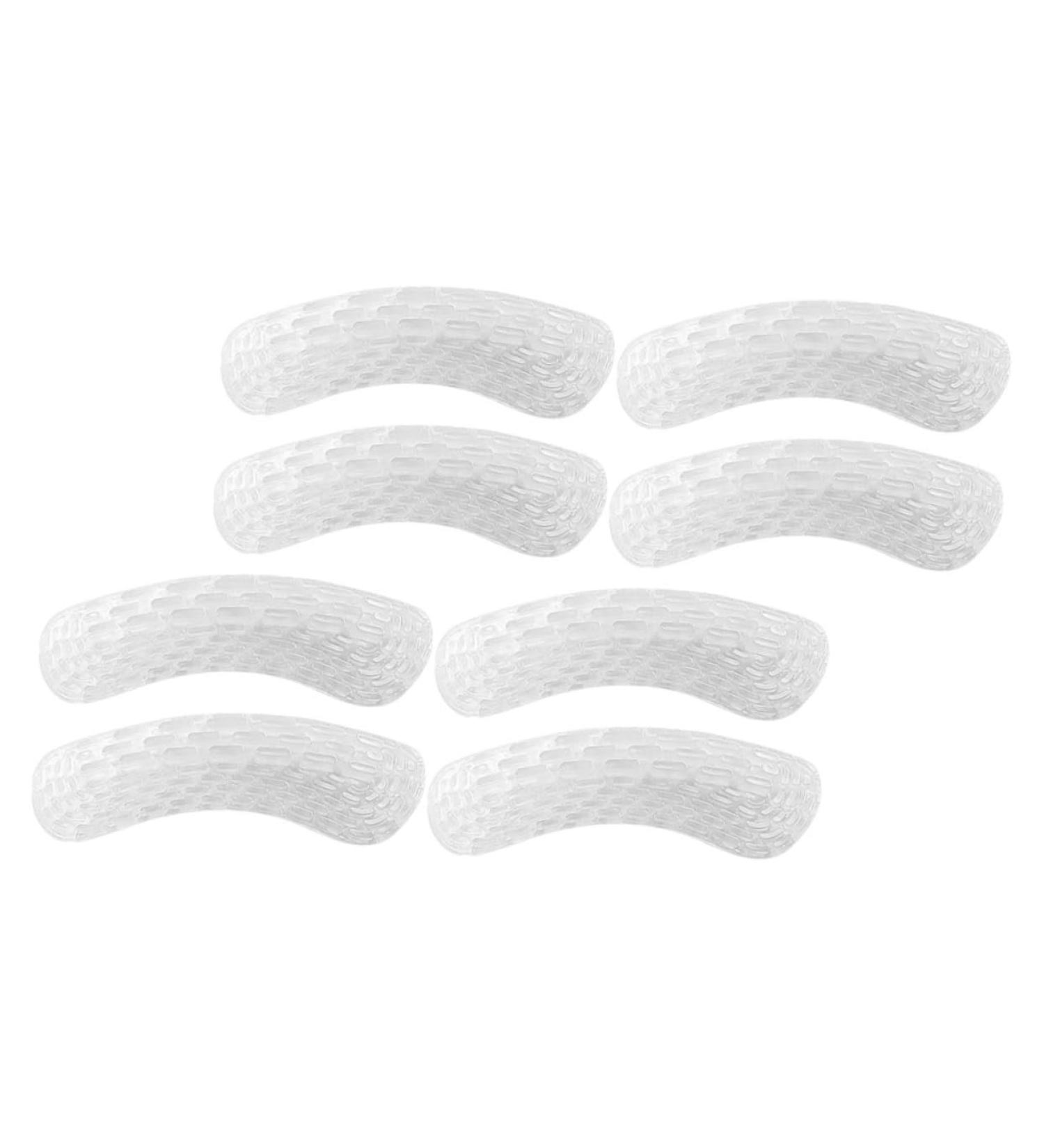 Buy NOLITOY 4 Pairs High Heel Stickers - Anti-Wear Silicone Heel Protectors & Grips for High Heels and Sneakers - Transparent 4D Design - Buy Online on GoSupps.com