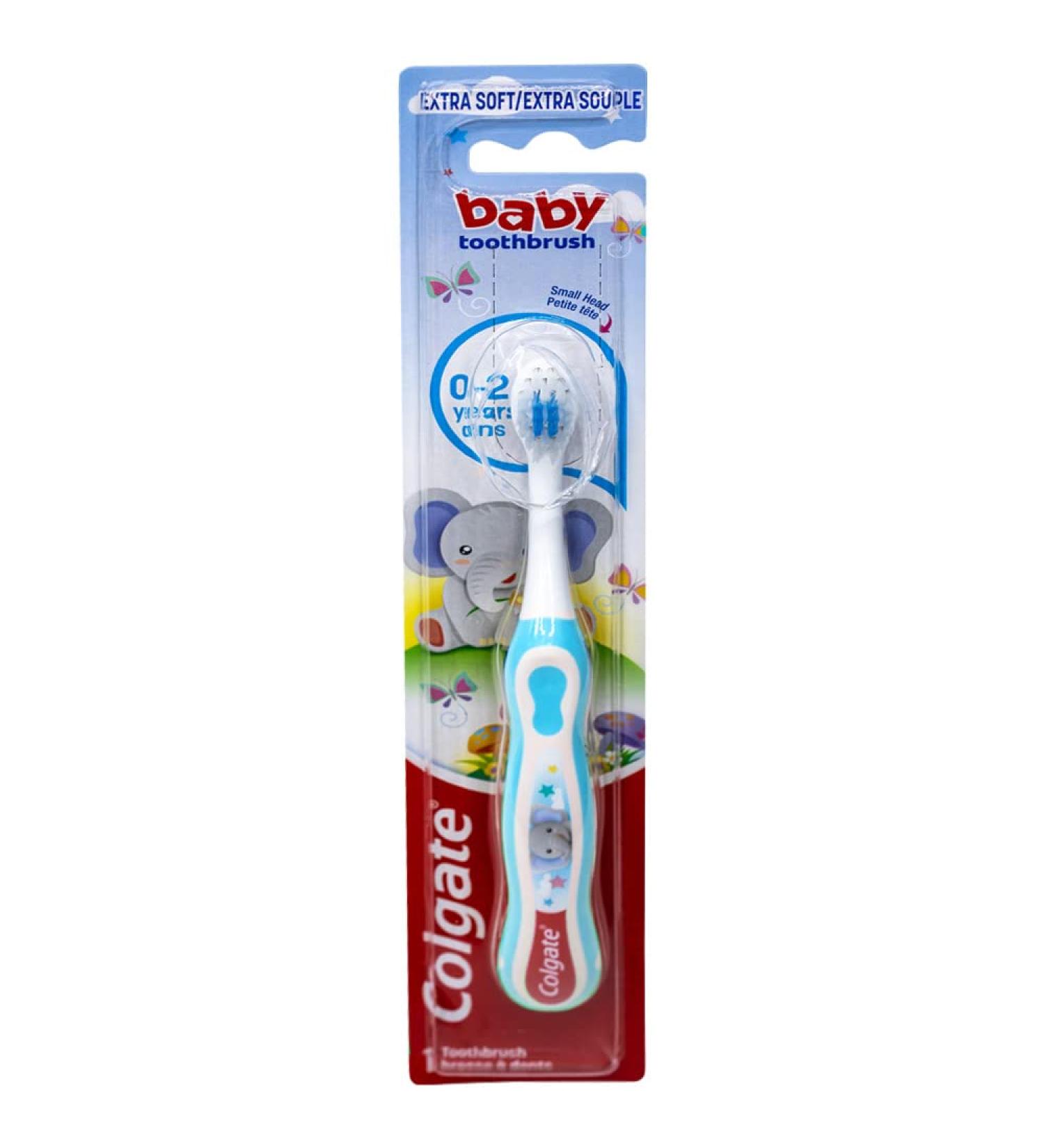 Colgate My First Baby Toothbrush Extra Soft - 1 Count | Colors Vary - Buy Online on GoSupps.com