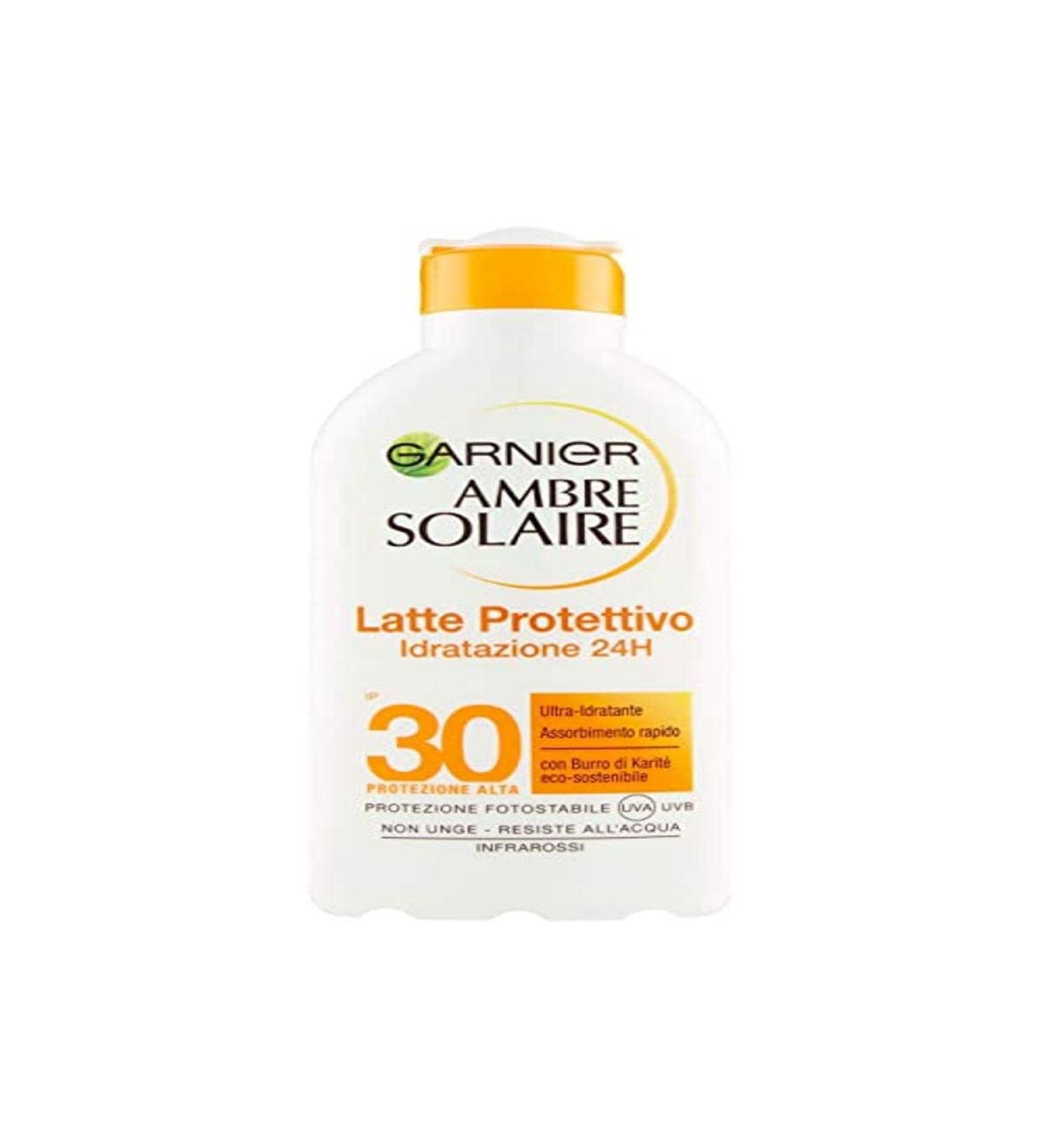 Ambre Solaire - protection lotion SPF30 high protection 200 ml - Buy Online on GoSupps.com