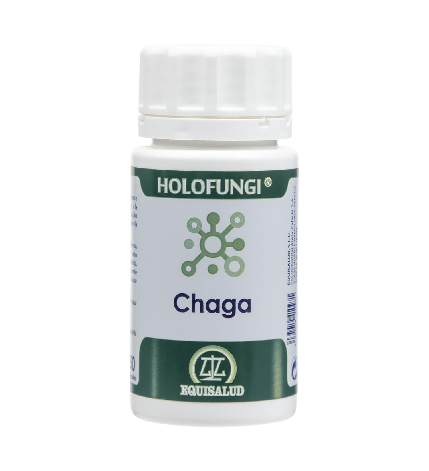 Equisalud HOLOFUNGI CHAGA 50 caps is a capsule that simplifies daily nutrient intake It is recommended as a supplement to a varied diet - Buy Online on GoSupps.com
