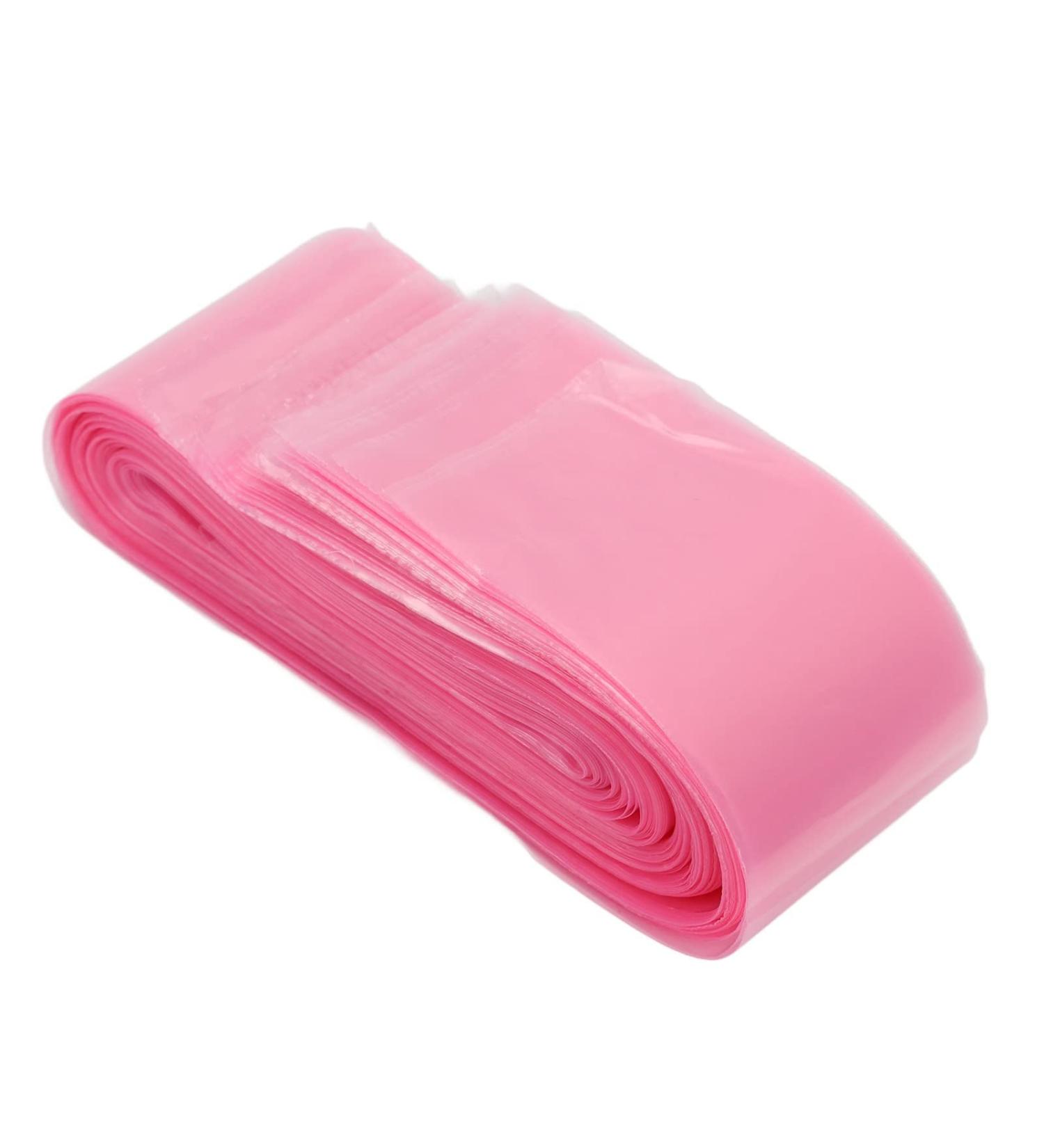 100 Pcs Pink Translucent Disposable Tattoo Clip Cord Covers - Hygiene Sleeves - Buy Online on GoSupps.com