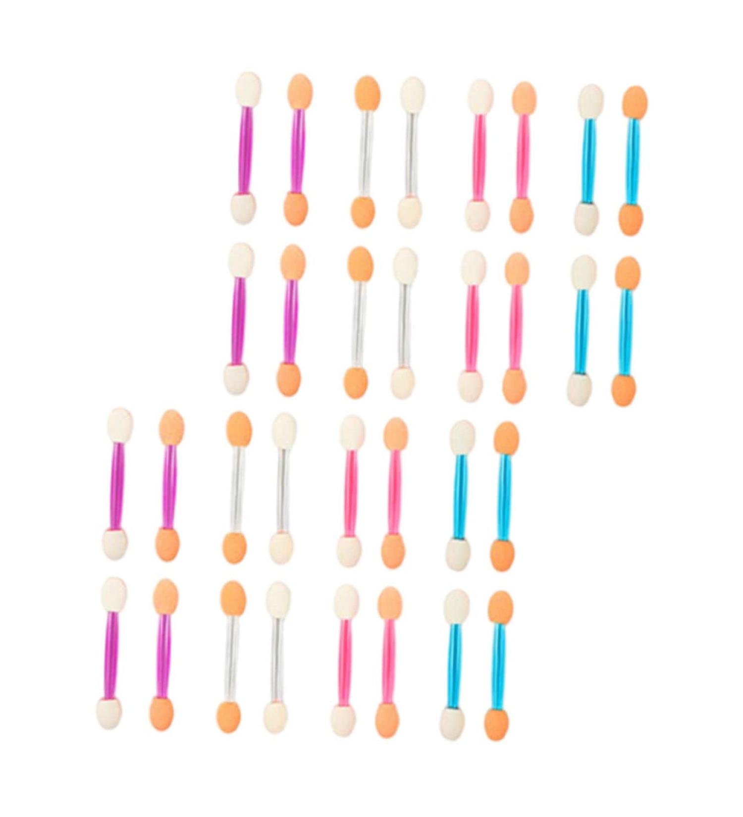 Angoily 120pcs Double Ended Eye Shadow Stick Eyeshadow Japanese Hair Accessories Girl Makeup Tool Disposable - Buy Online on GoSupps.com