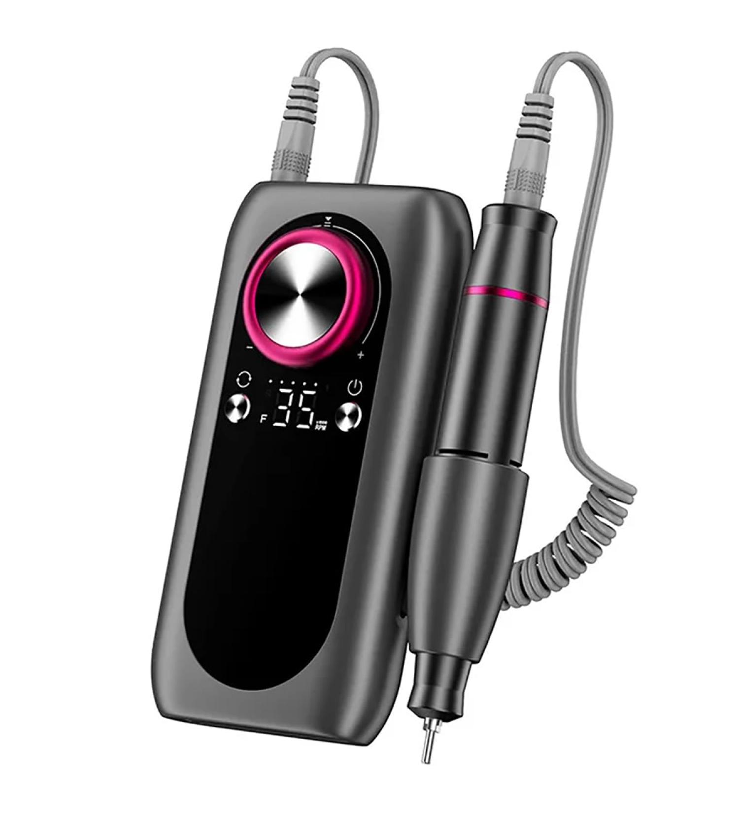Electric Nail Drill Portable Rechargeable Electric Nail Drill With Led Large Display 4000mah Capacity Electric Nail Drill Machine Manicure Pedicure Polishing Shape Tools - Buy Online on GoSupps.com