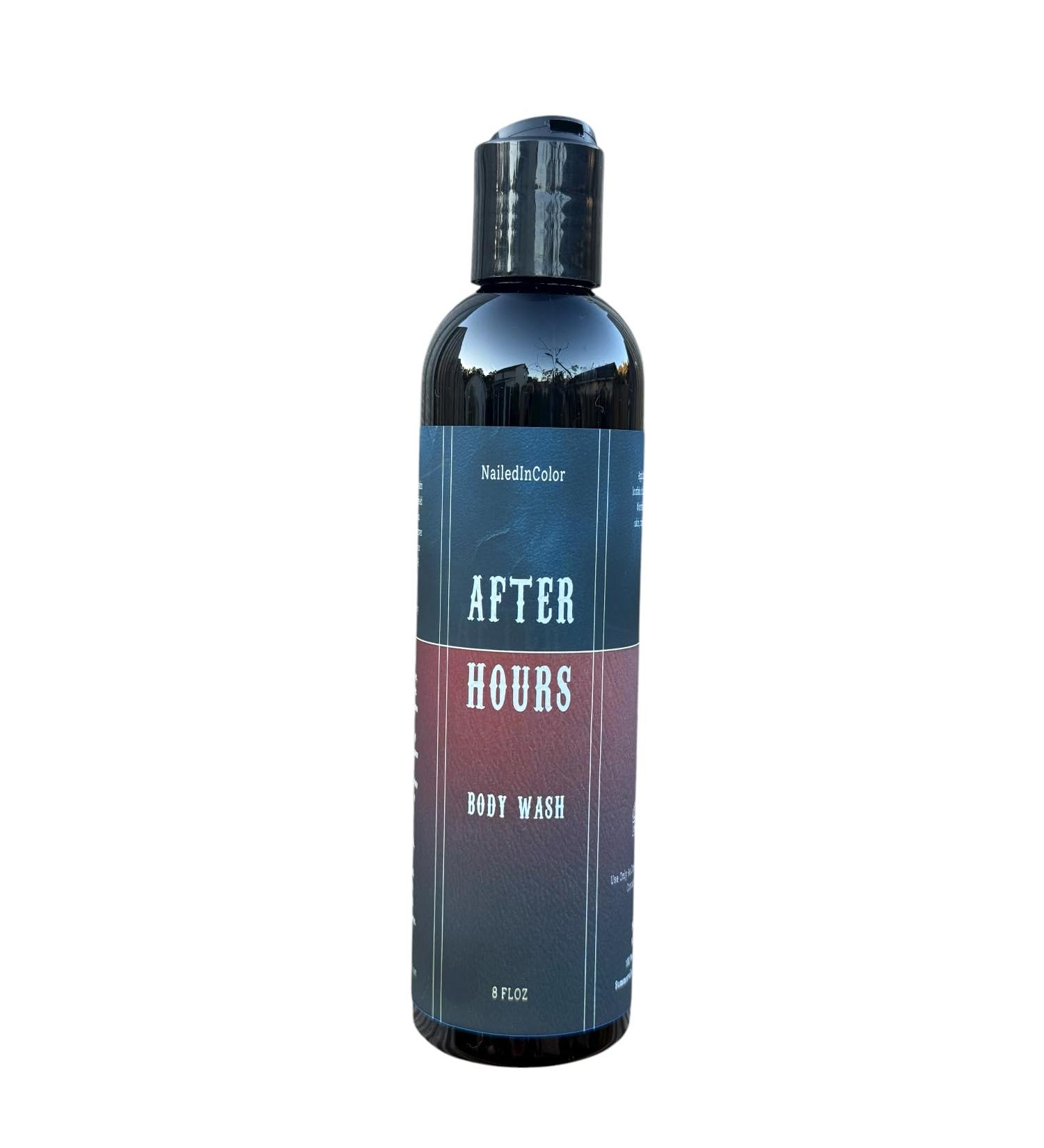 NailedInColor After Hours Men's Body Wash Total Grooming Skin Care Moisturizer Shower Gel - Buy Online on GoSupps.com