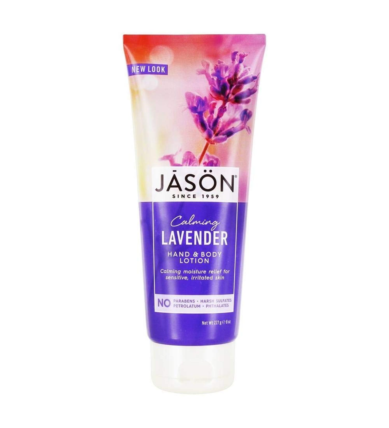Jason Natural Calming Lavender Hand & Body Lotion - 8 oz Moisturizer - Buy Online on GoSupps.com