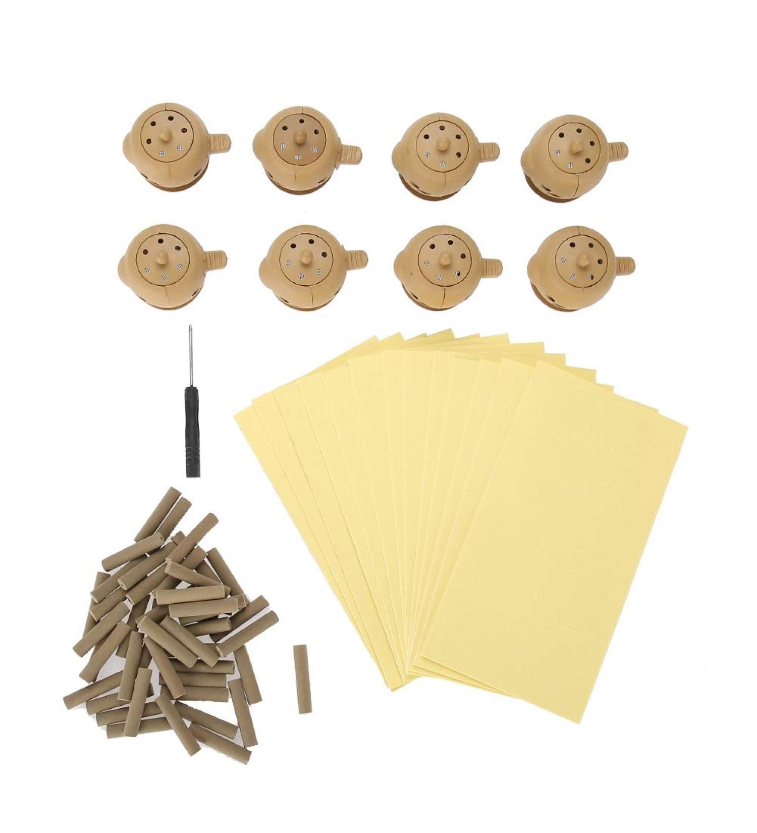 Moxibustion Instrument Set - 100 Pure Moxa Rolls for Joint Pain Relief | Household Moxa Sticks Box - Buy Online on GoSupps.com