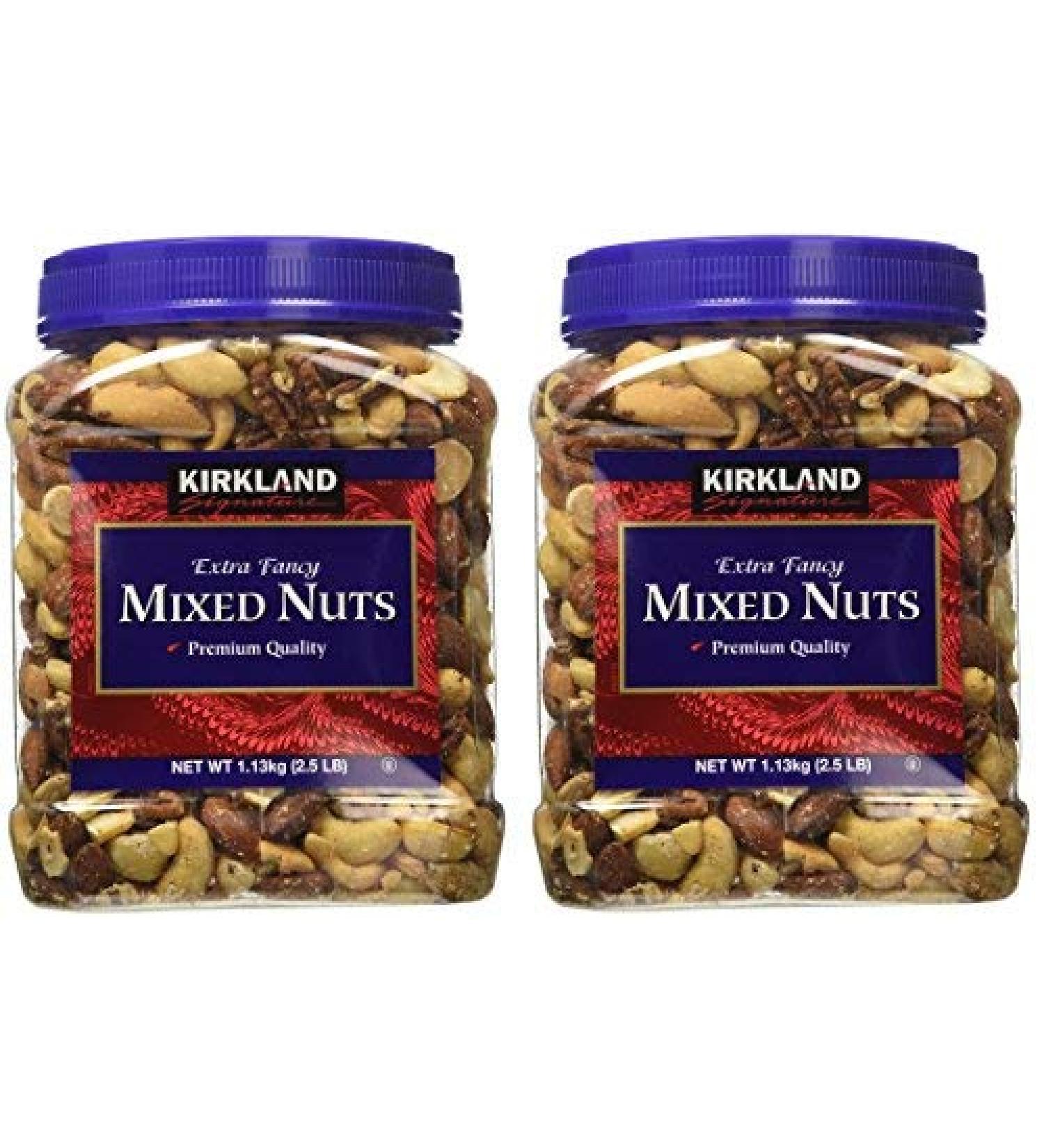 Kirkland Signature ffWYvN Fancy Mixed Nuts, 40 Ounce (2 Pack)