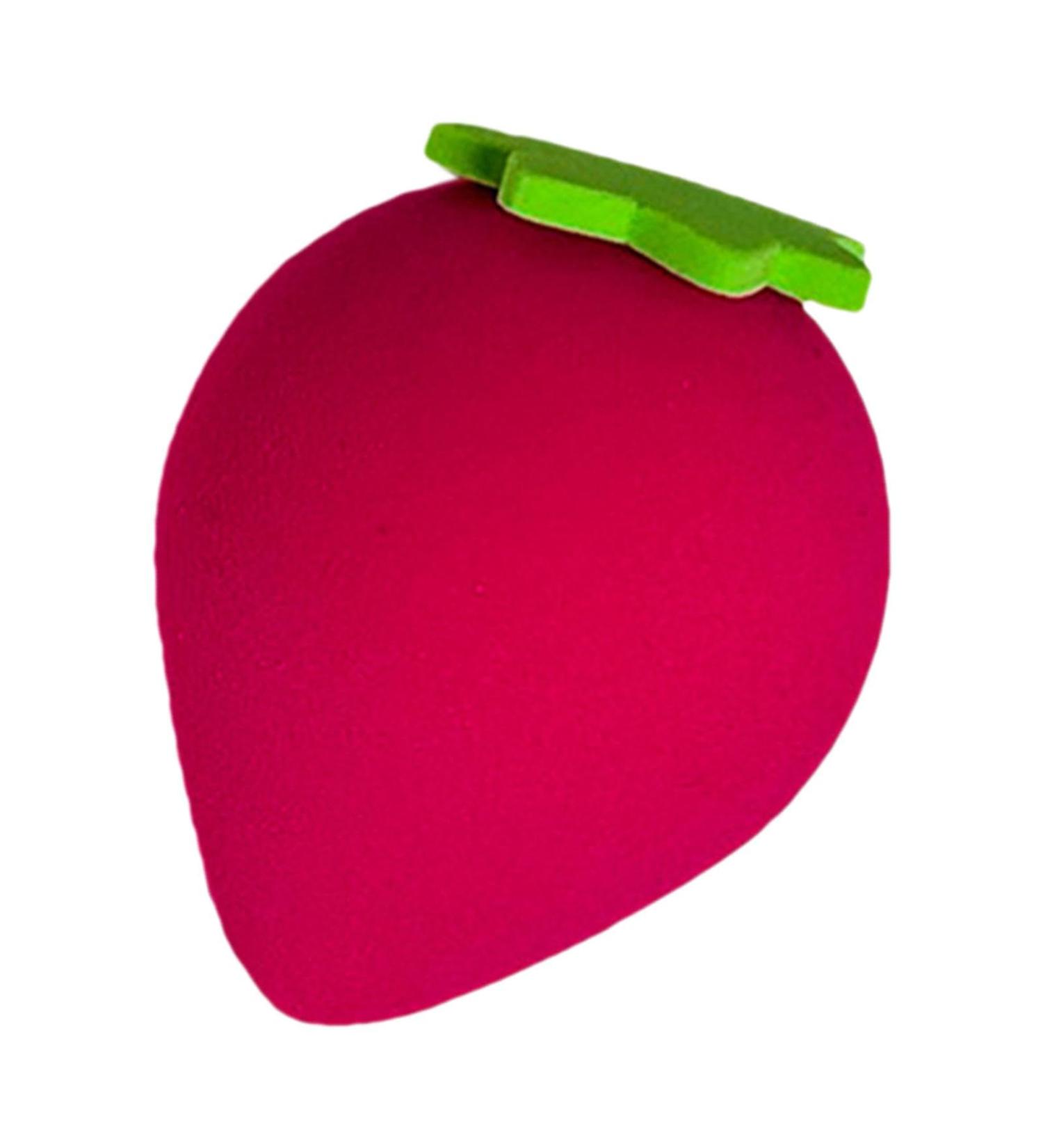 Cute Makeup Sponge - Cute Fruit Shape Soft Beauty Sponge - Multi-Purpose Cosmetics Sponge Makeup Blender for Beginners Beauty Lovers Women Strawberry - Buy Online on GoSupps.com