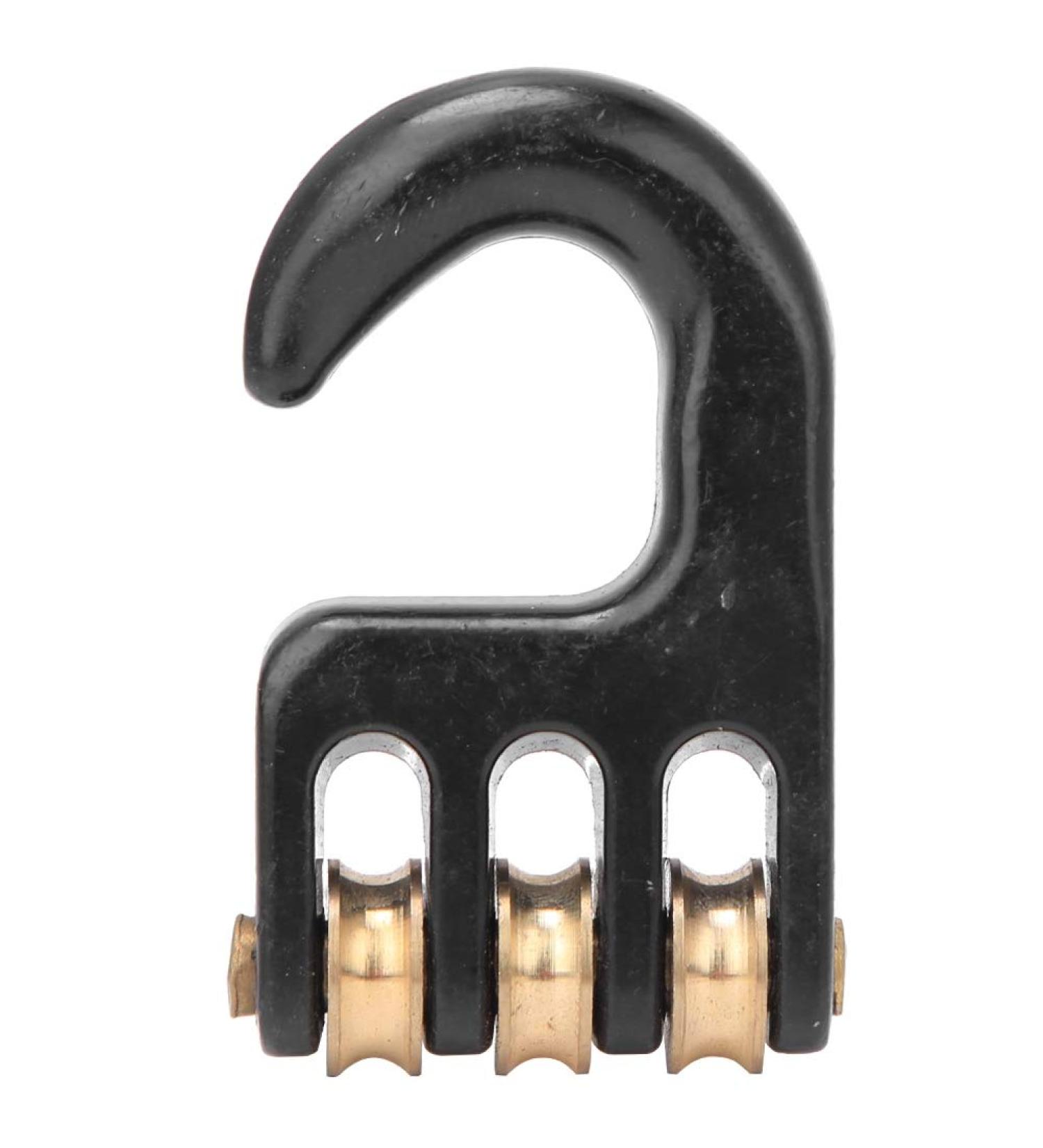 Windsurf Rigging Pulley Hook - 3 Roller Wheel, Strong Heavy Duty Aluminium Alloy Surf Accessory - Buy Online on GoSupps.com