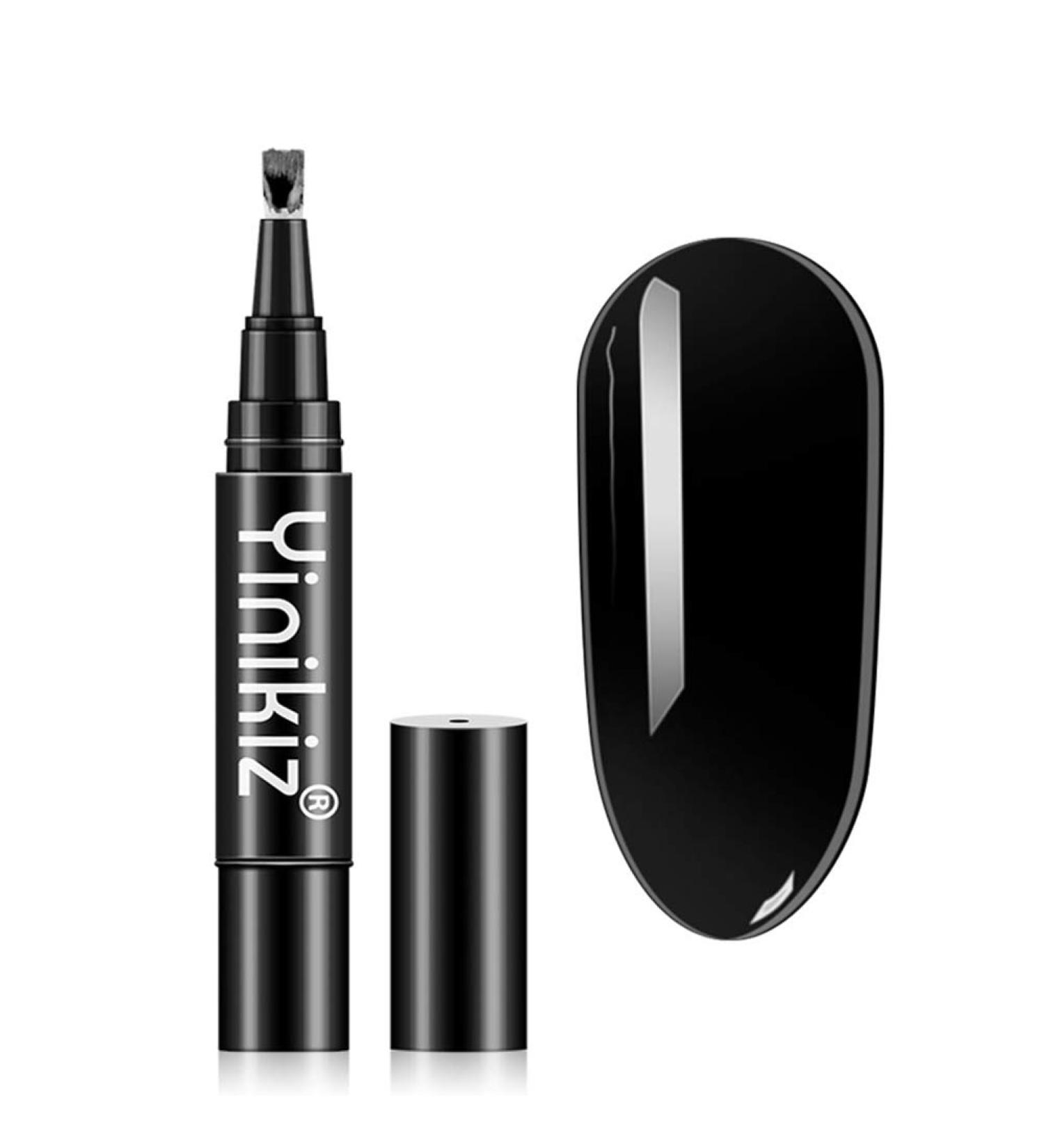 Uposao Nail Polish Pen 3 in 1 Nail Polish Pen One Step UV Nail Polish UV Gel Nail Gel Polish LED Gel Nail Polish Pen Soak Off Gel Ideal for Home and Professional Manicure - Buy Online on GoSupps.com