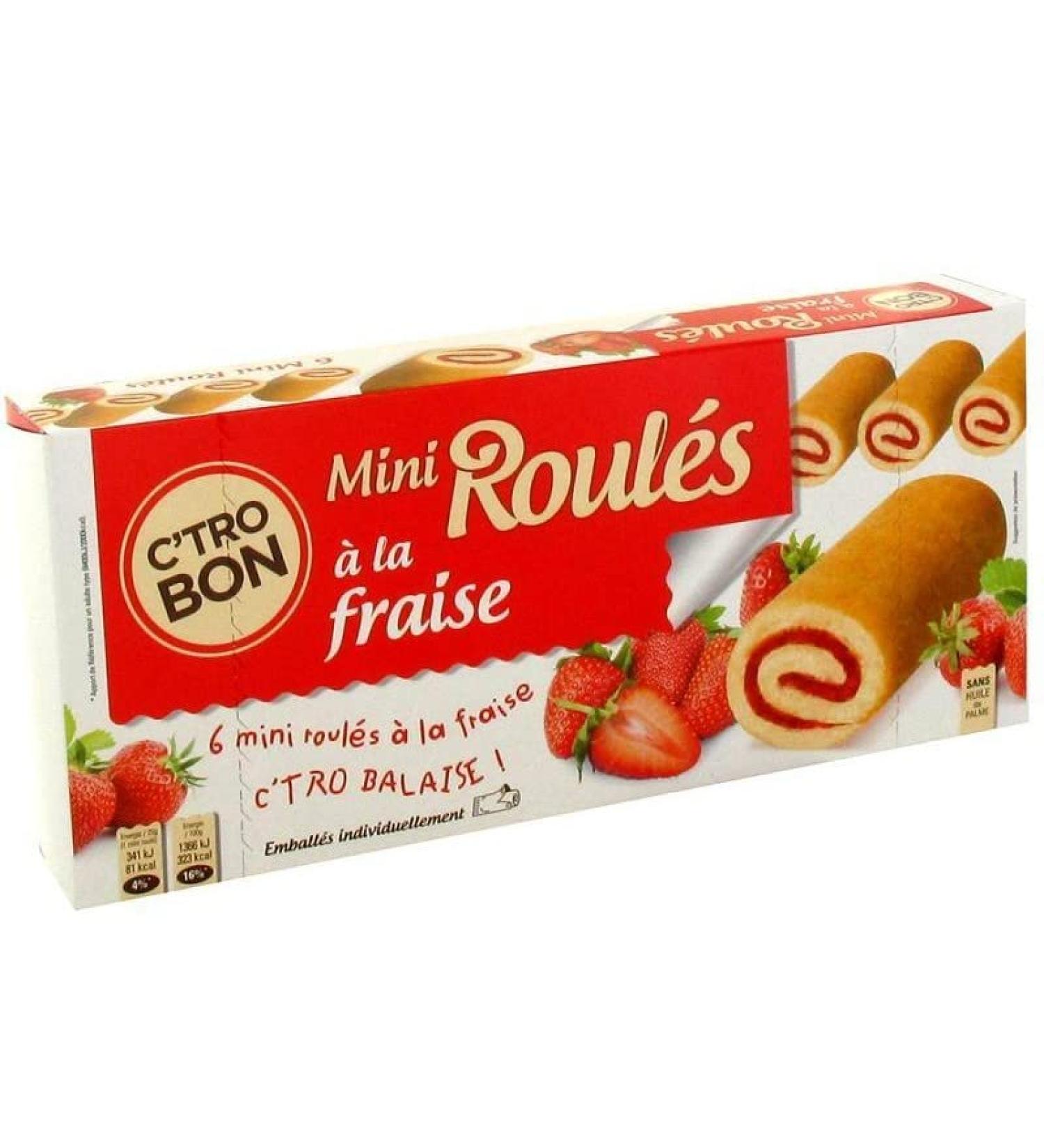 Mini Roul s Fraise 6X25G - Lot De 4 - Vendu Par Lot - Buy Online on GoSupps.com