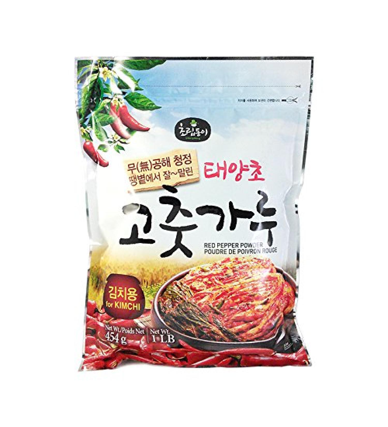Choripdong Red Pepper Powder For Kimchi (coarse) 454g 1lb